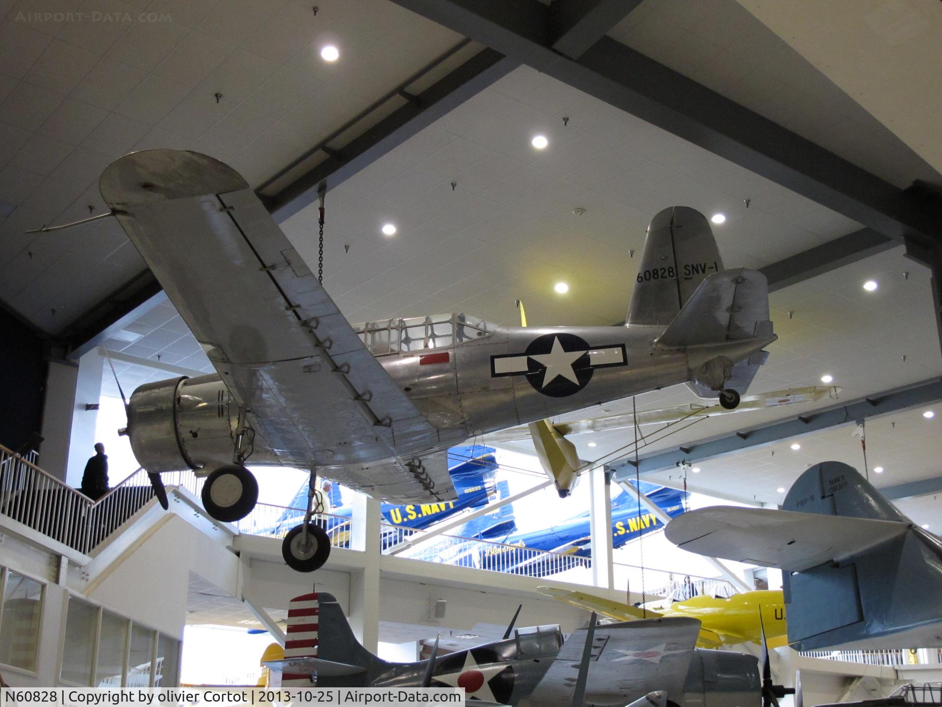 N60828, 1941 Consolidated Vultee BT-13A C/N 2935, Pensacola museum