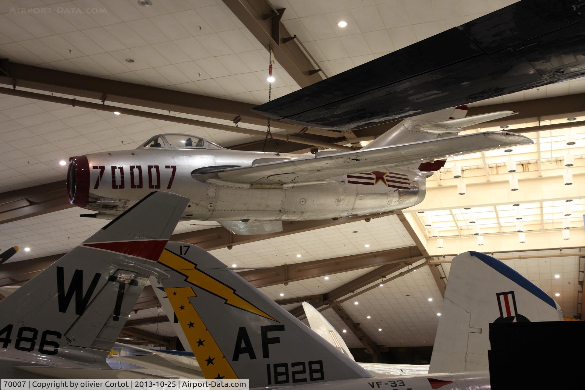 70007, Mikoyan-Gurevich MiG-15 C/N Not found 70007, Pensacola museum