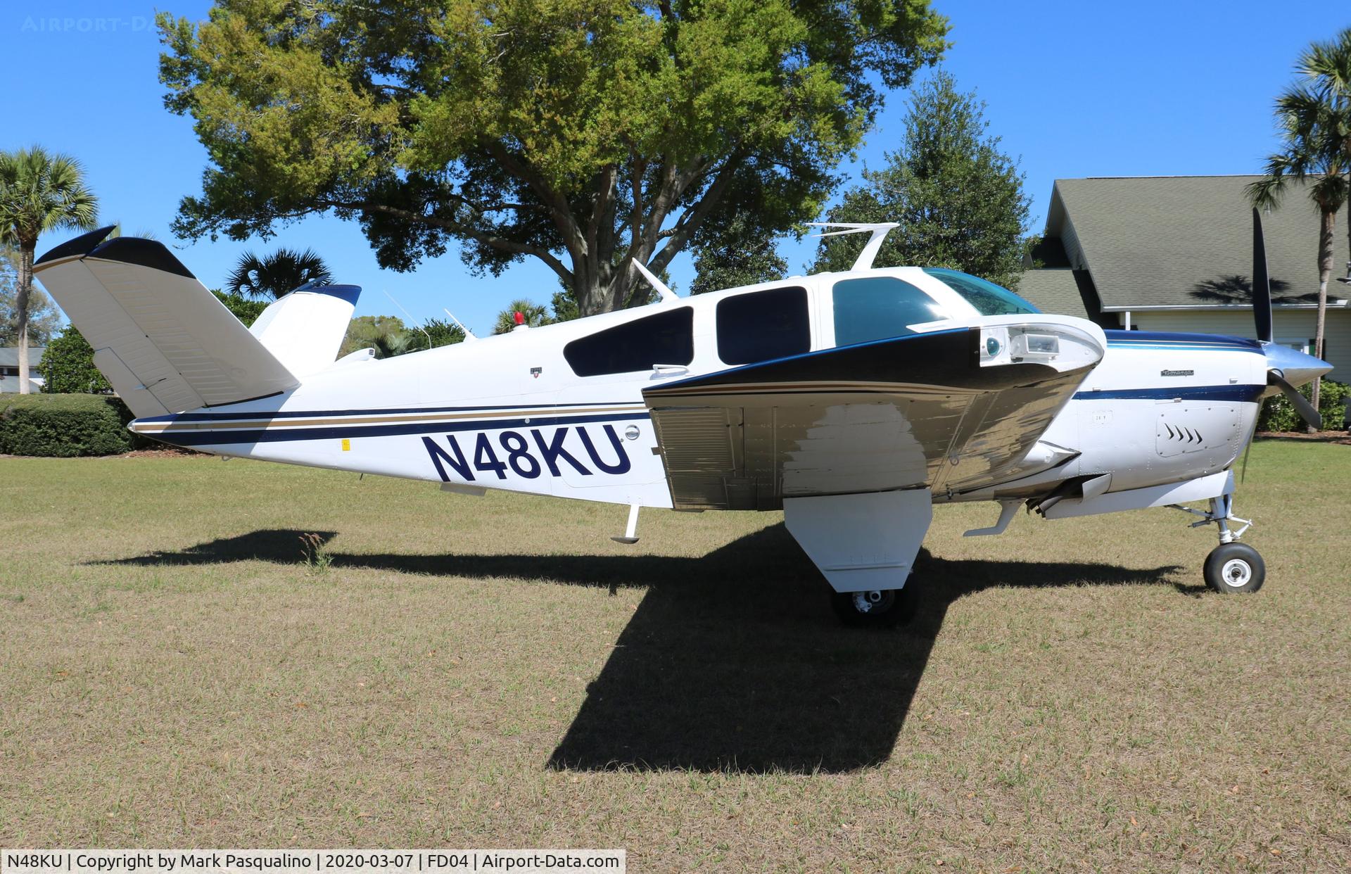 N48KU, 1979 Beech V35B Bonanza C/N D10303, Beech V35B