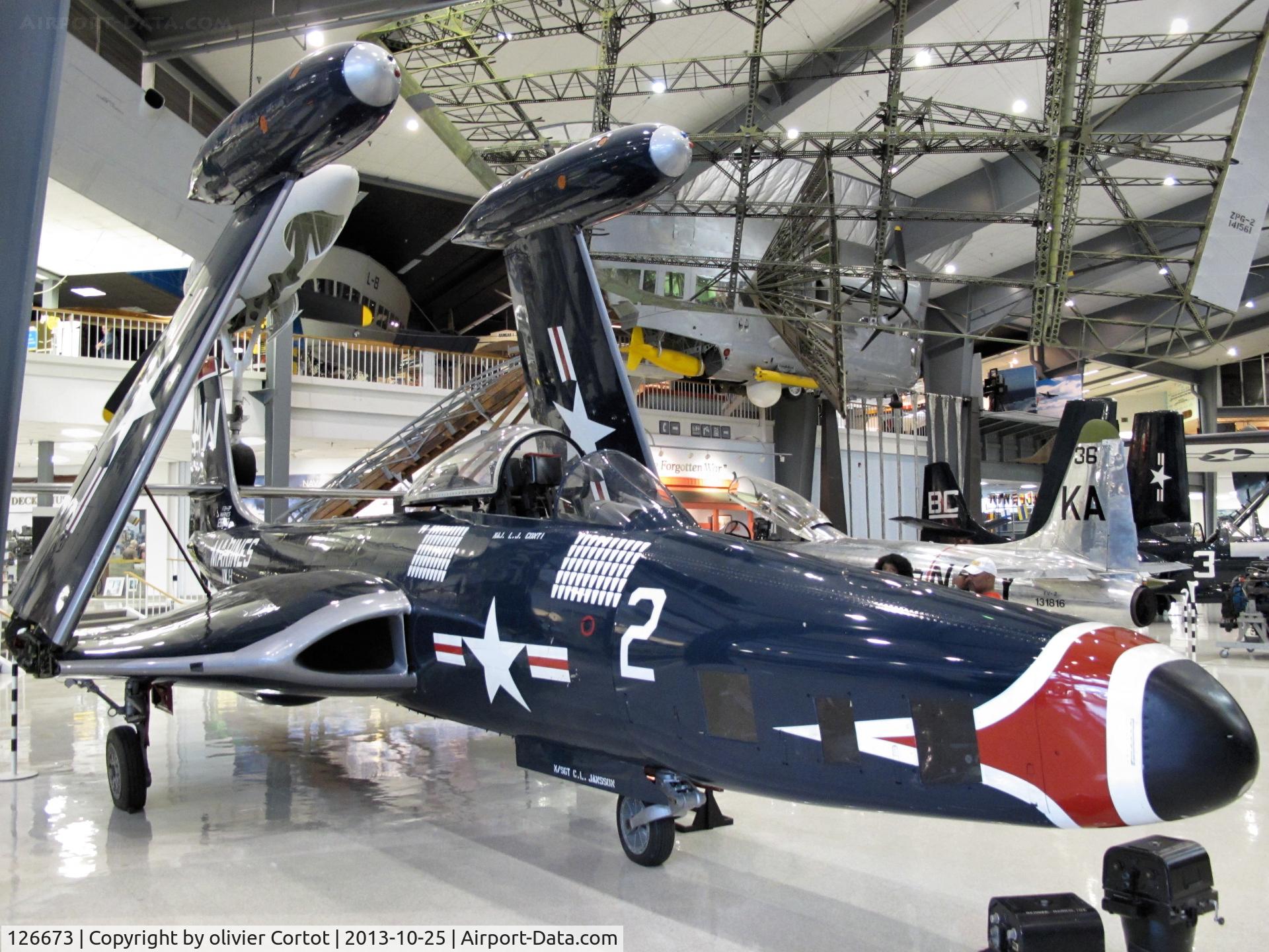 126673, McDonnell F2H-2P Banshee C/N Not found 126673, nice Banshee