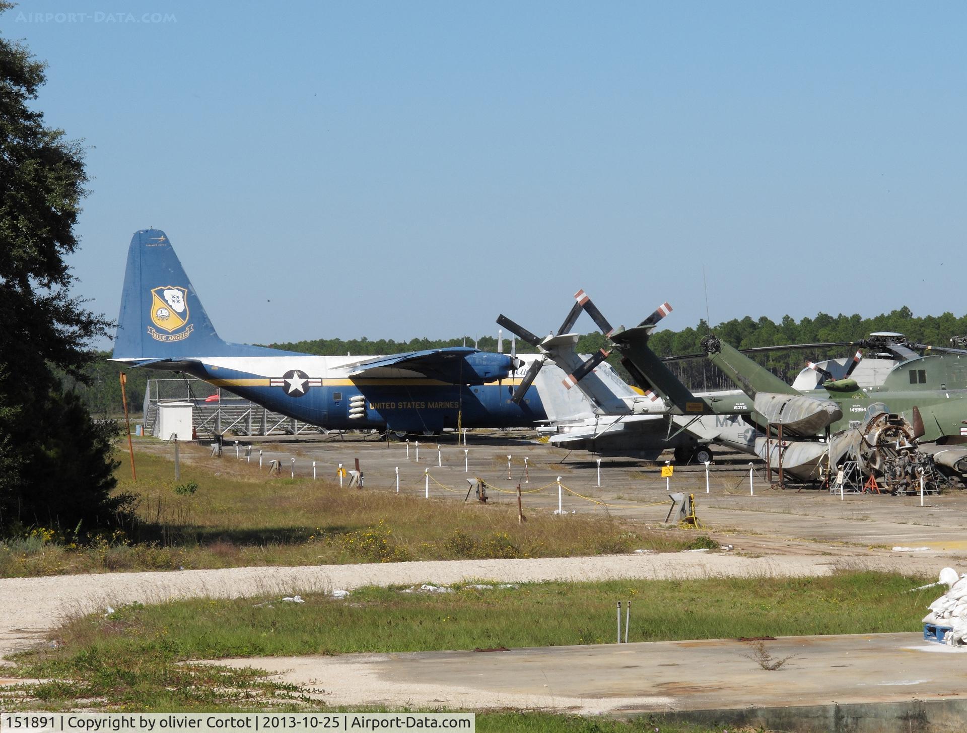 151891, 1964 Lockheed EC-130G Hercules C/N 382-3878, preserved at Pensacola