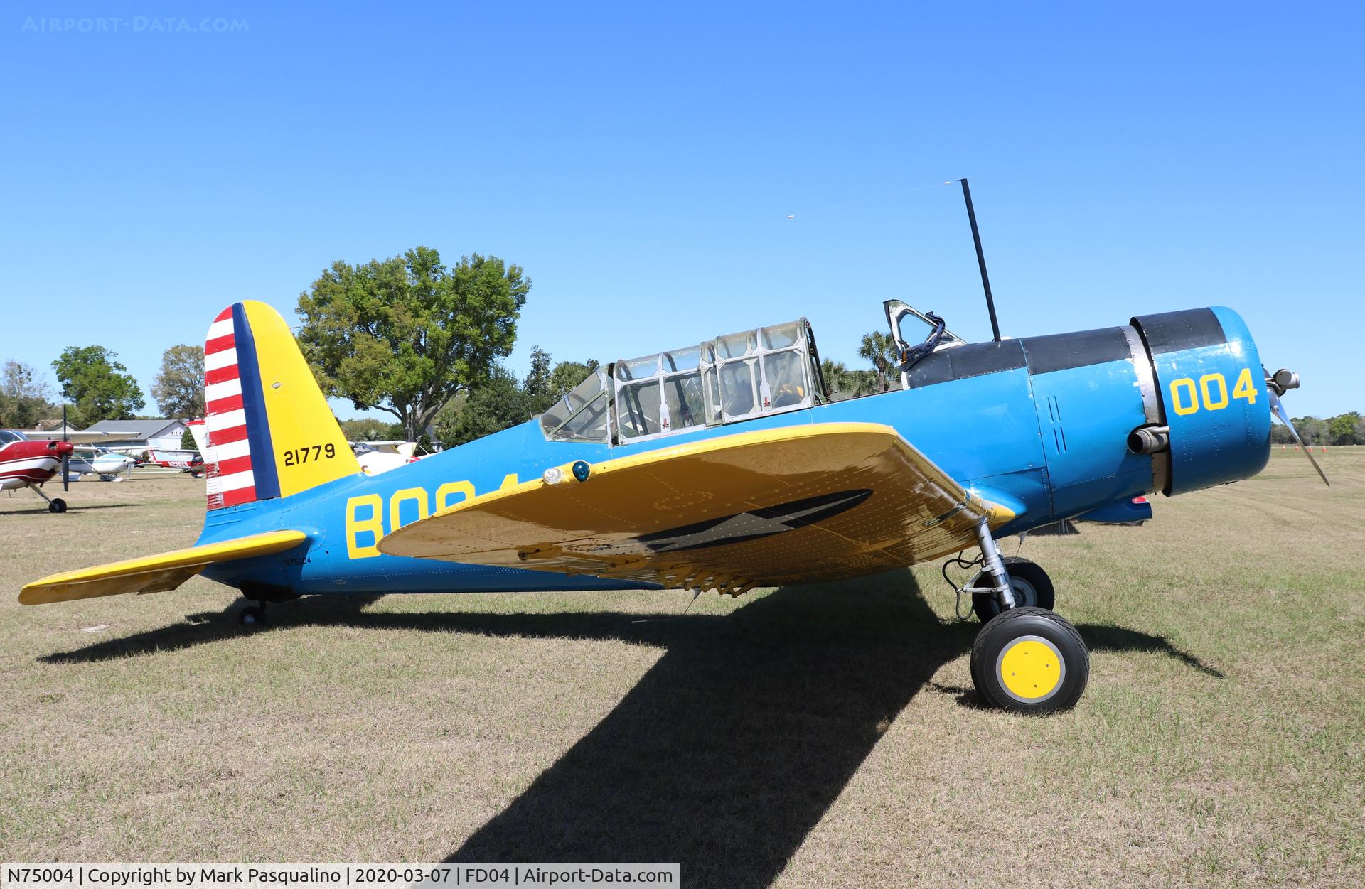 N75004, 1942 Convair BT-15 C/N 6720, Convair BT-15