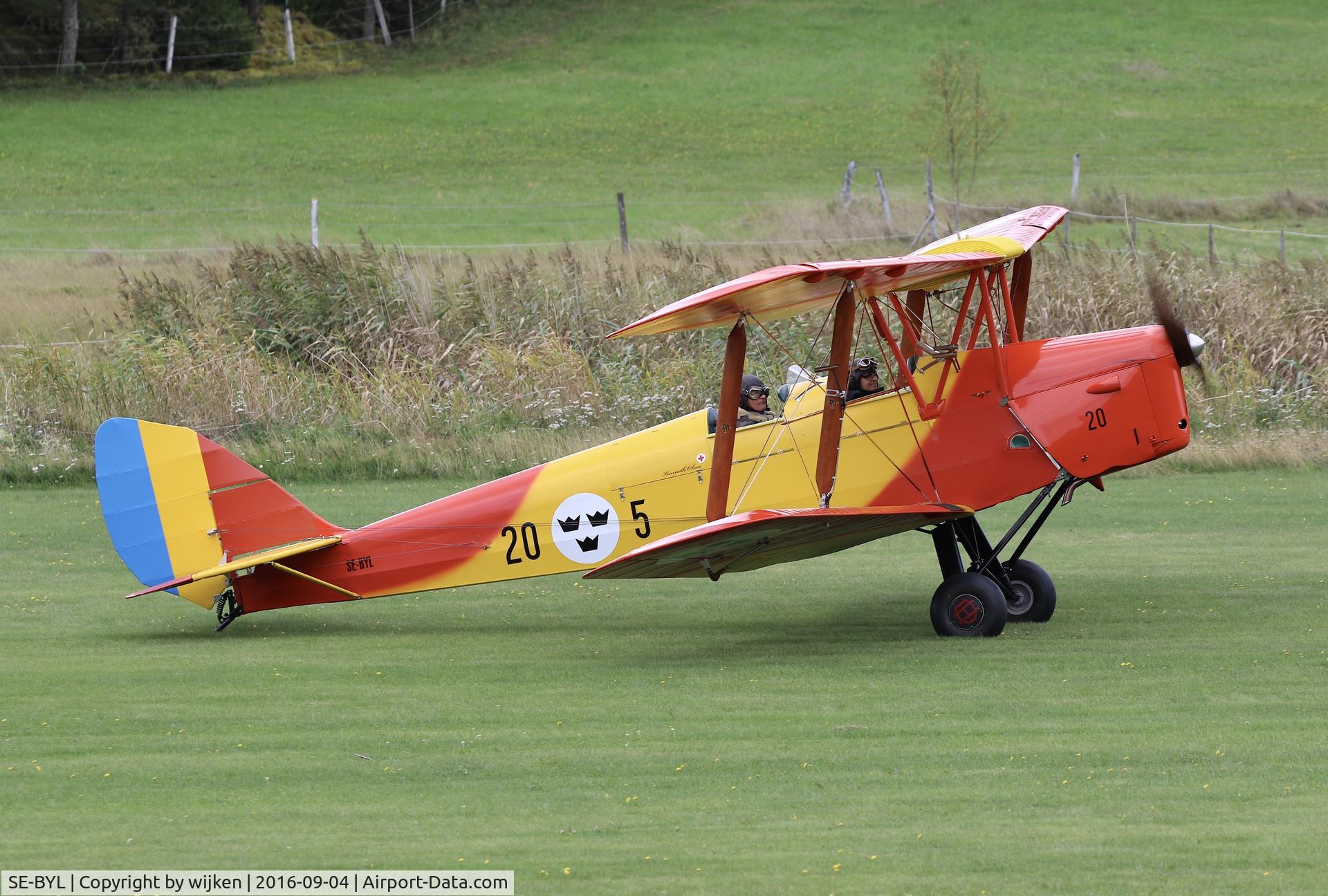 SE-BYL, De Havilland (ASJA) Sk11A Tiger Moth C/N 73, Vallentuna