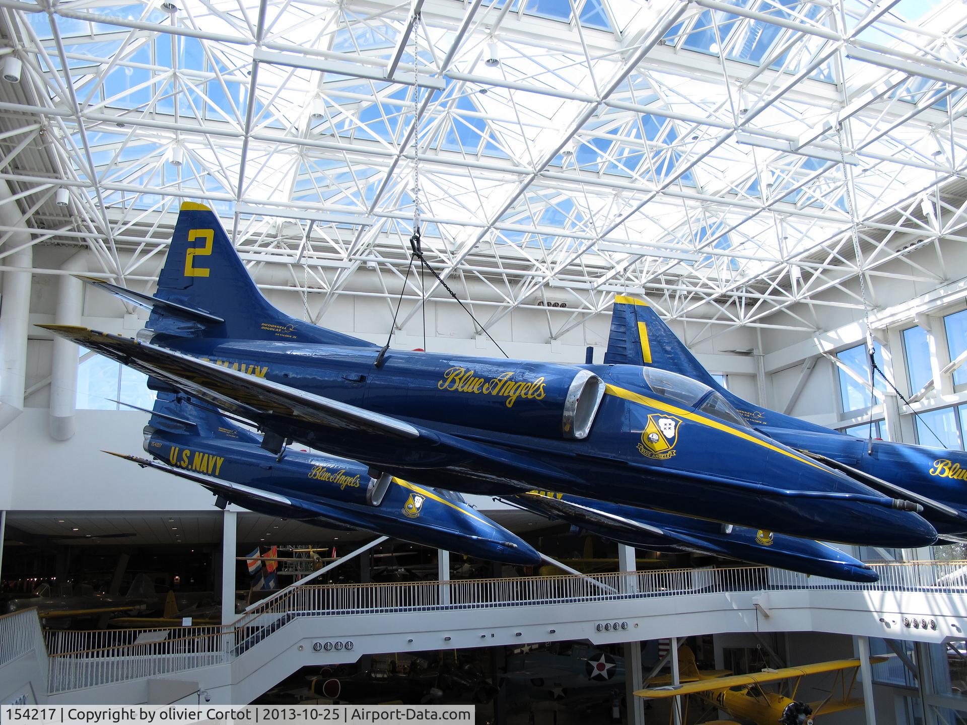 154217, Douglas A-4F Skyhawk C/N 13674, superb display at the Pensacola museum