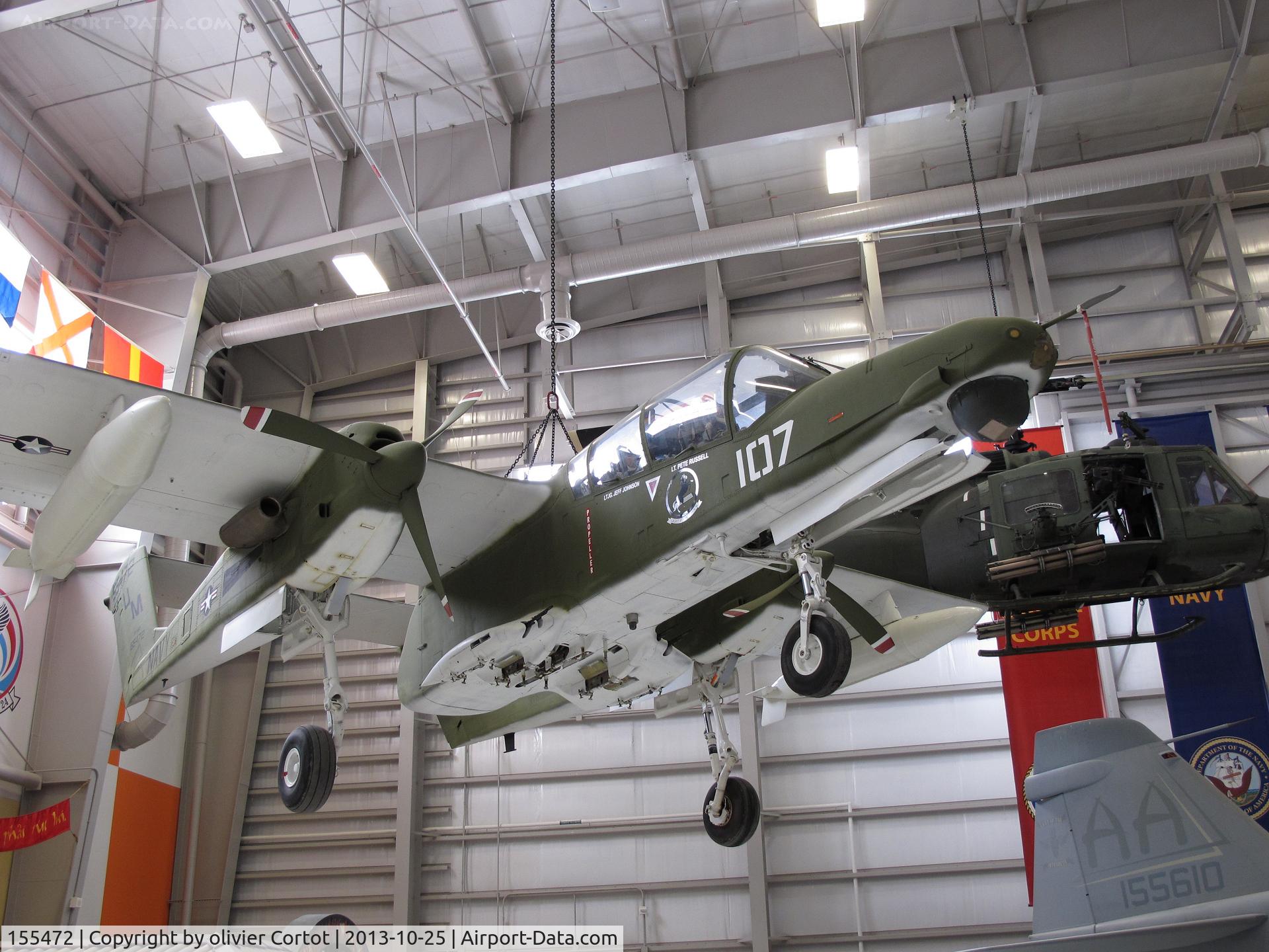 155472, North American Rockwell OV-10D Bronco C/N 305-83, Pensacola museum