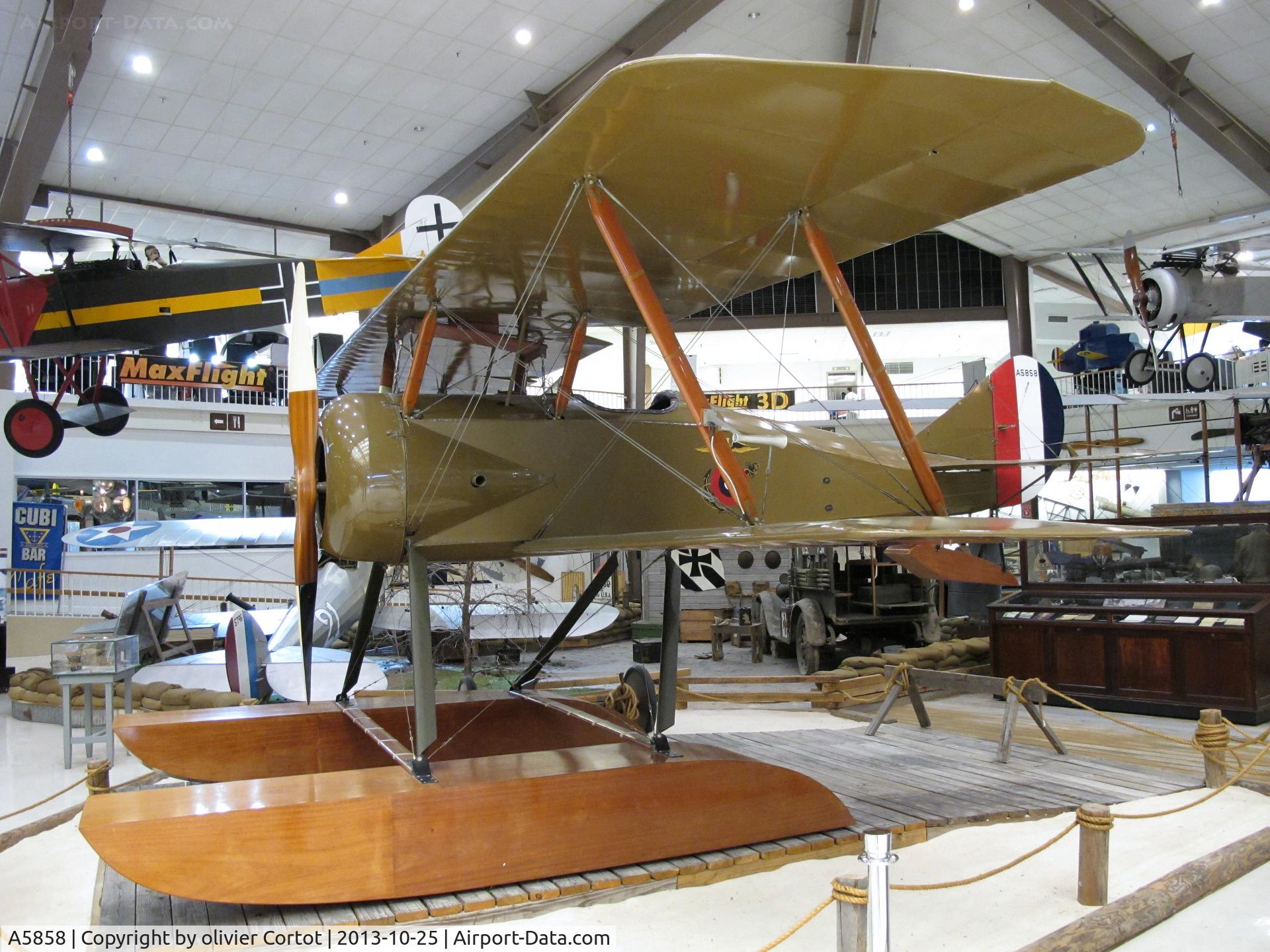 A5858, 1918 Thomas-Morse S-4C-1 Scout C/N 235, Pensacola museum