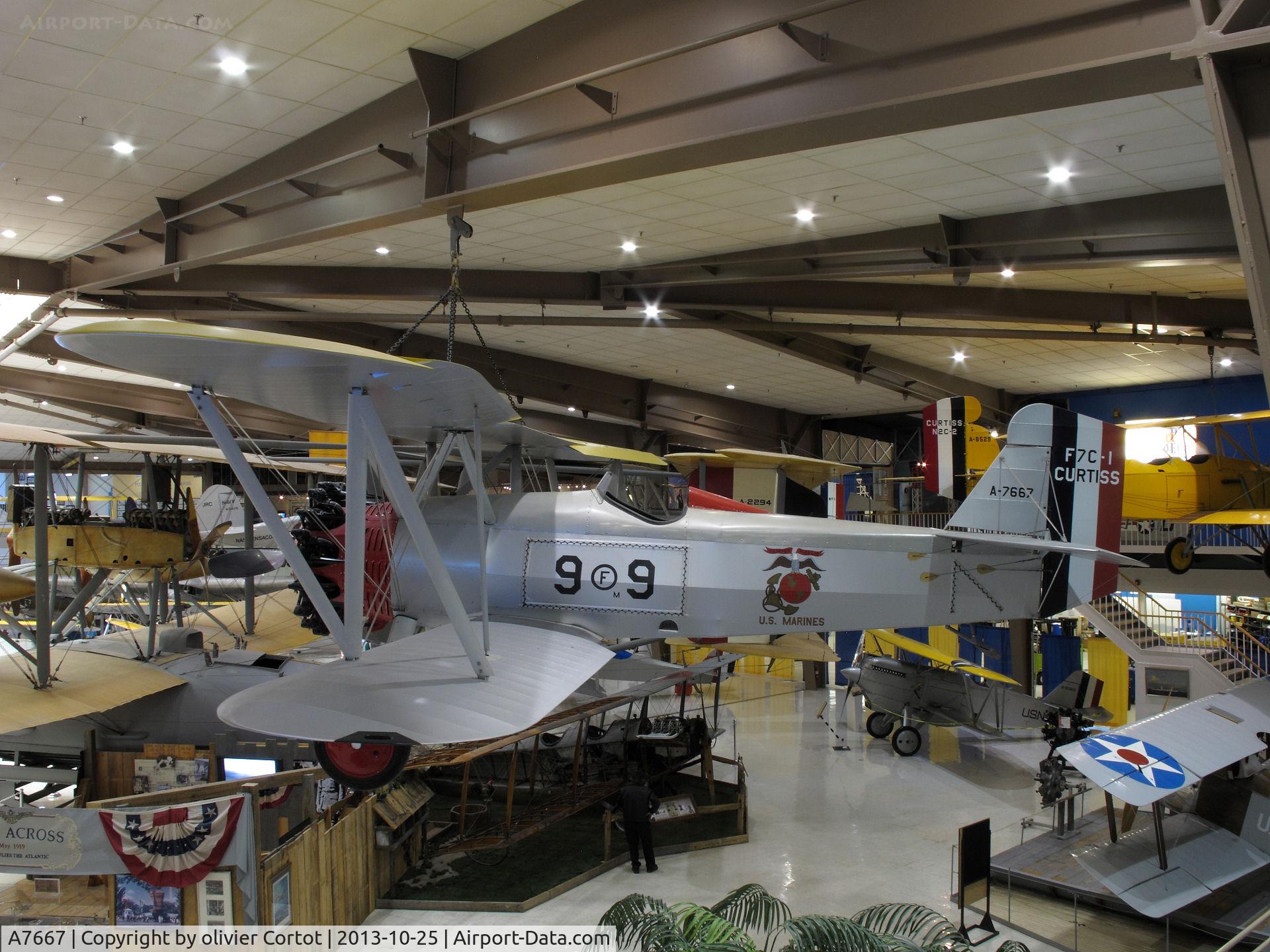 A7667, 1928 Curtiss F7C-1 C/N Not found A-7667, Pensacola museum