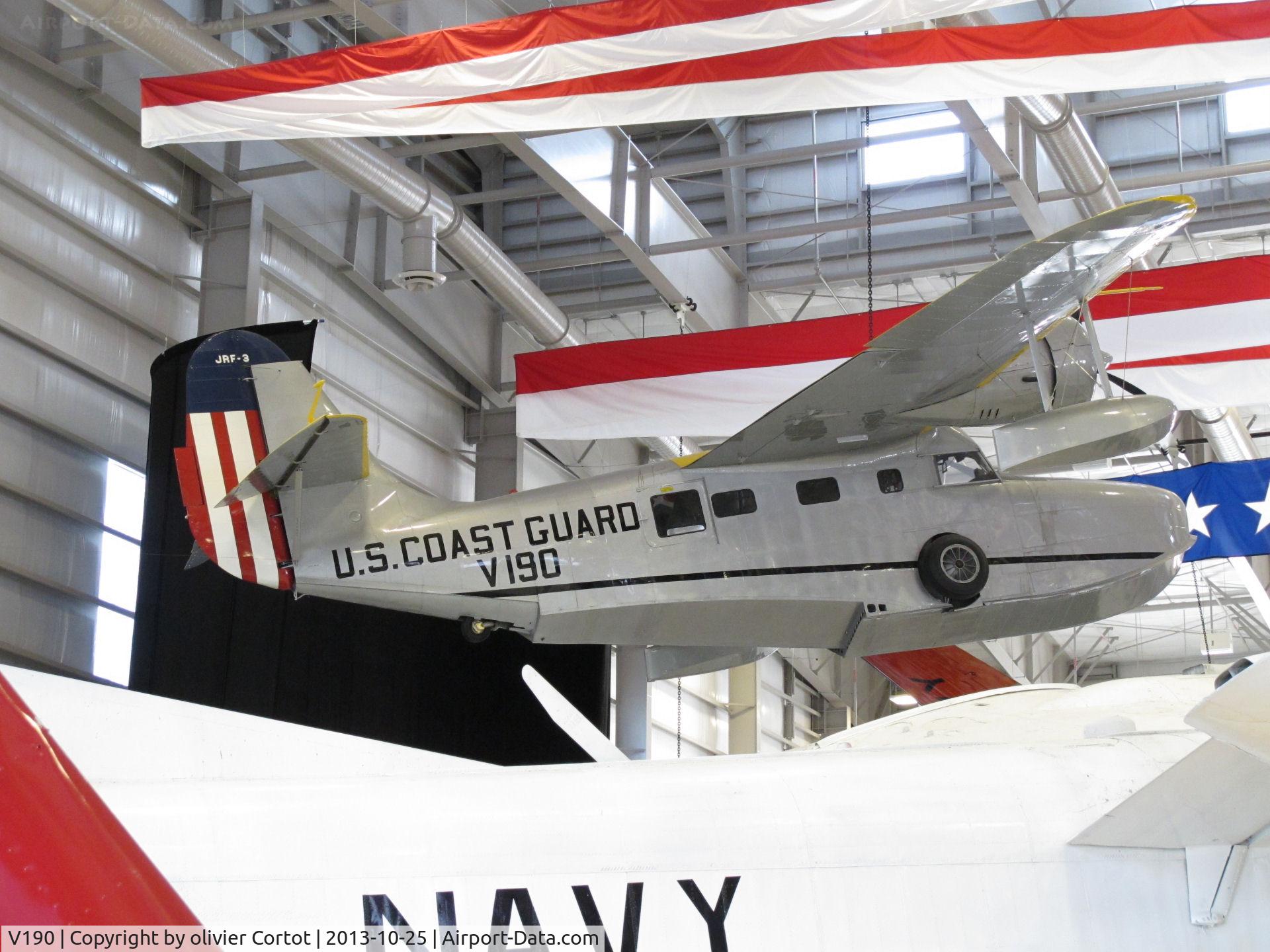 V190, Grumman JRF-3 Goose C/N 1085, Pensacola museum