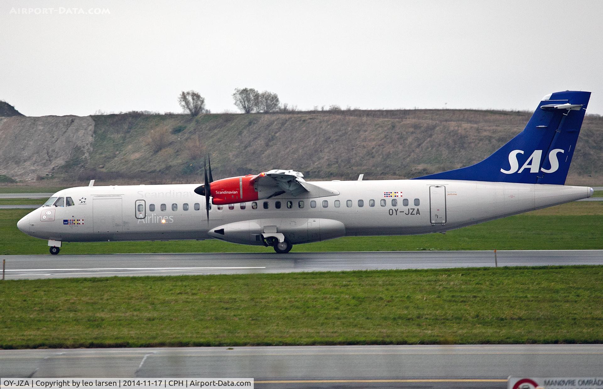 OY-JZA, 2013 ATR 72-600 (72-212A) C/N 1110, Copenhagen 17.11.2014
