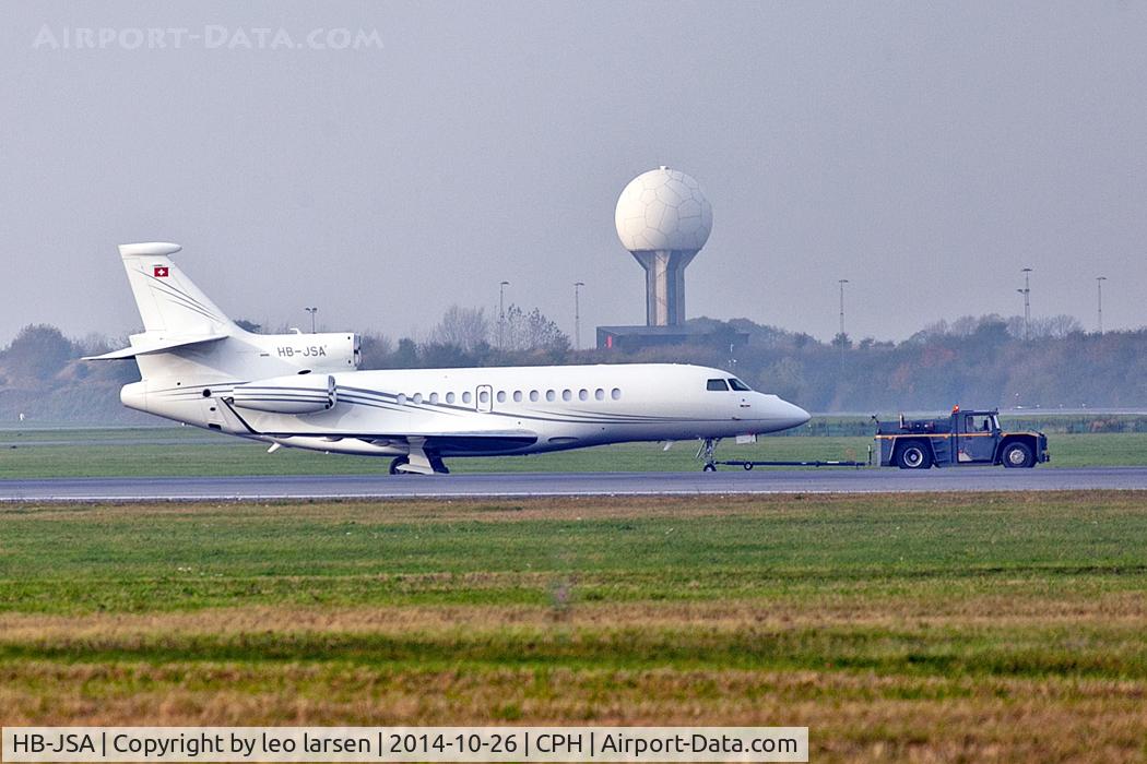 HB-JSA, 2012 Dassault Falcon 7X C/N 161, Copenhagen 26.10.2014