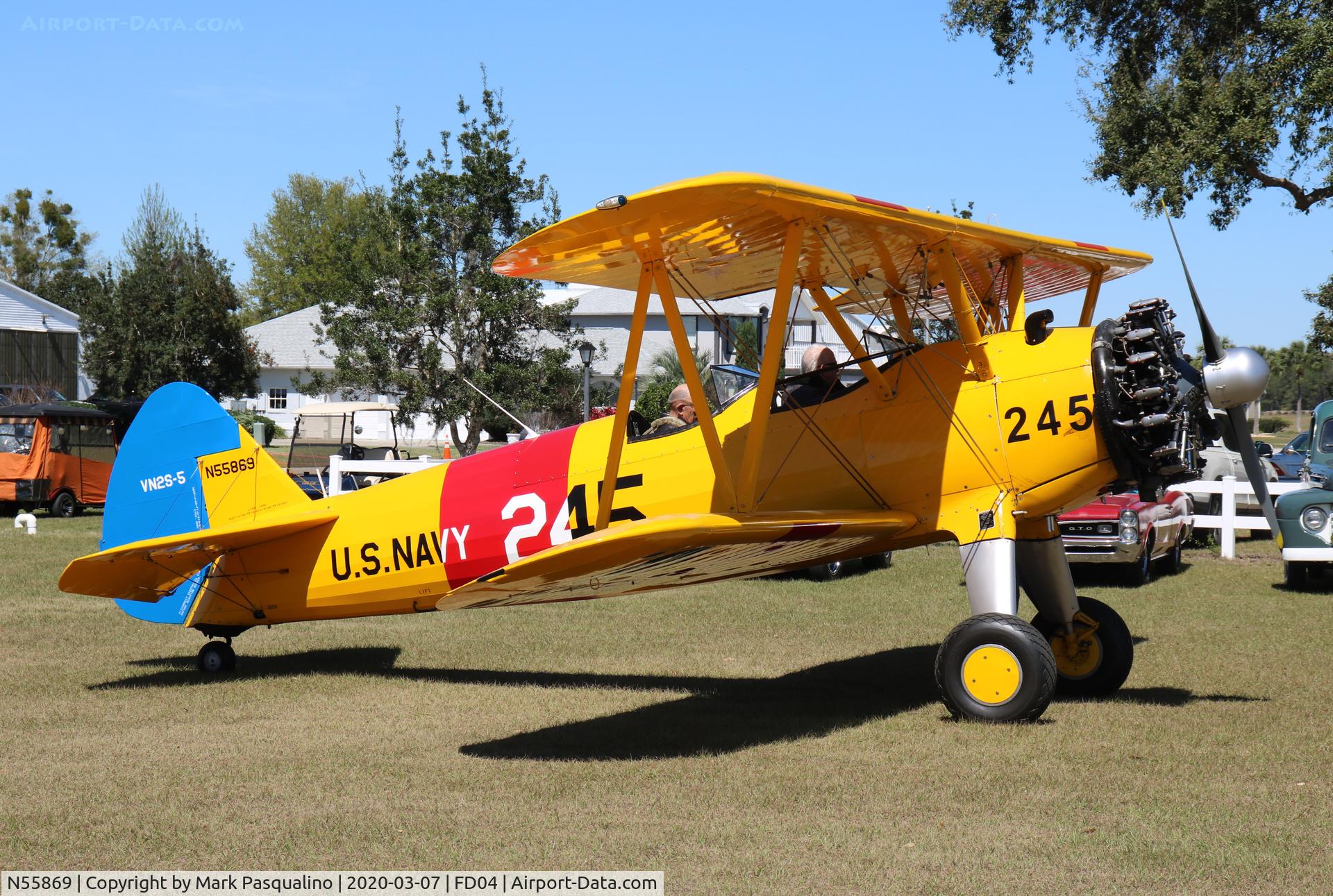 N55869, 1941 Boeing A75N1 (PT17) C/N 75-2710, Stearman