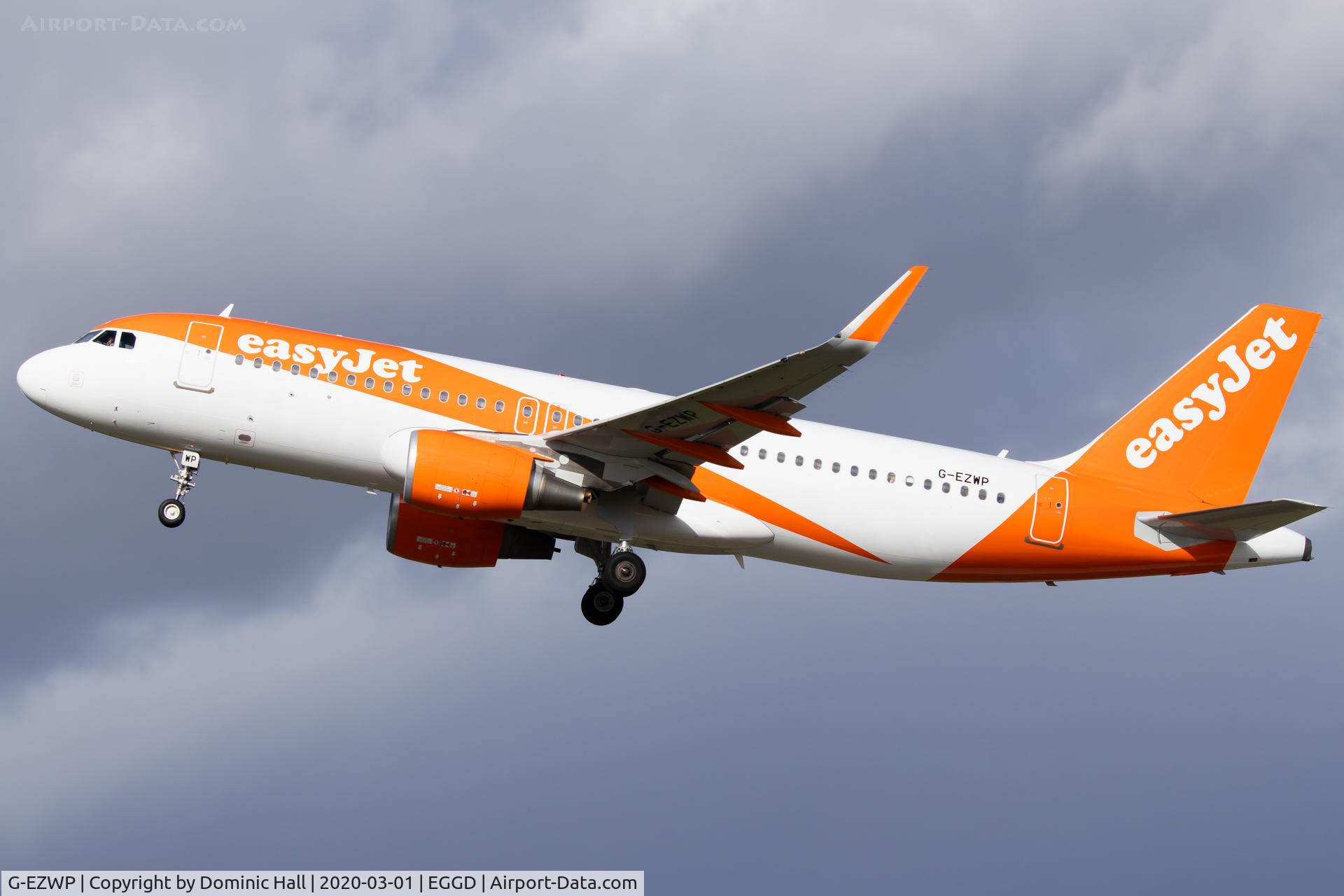 G-EZWP, 2013 Airbus A320-214 C/N 5927, 01/03/20 BRS