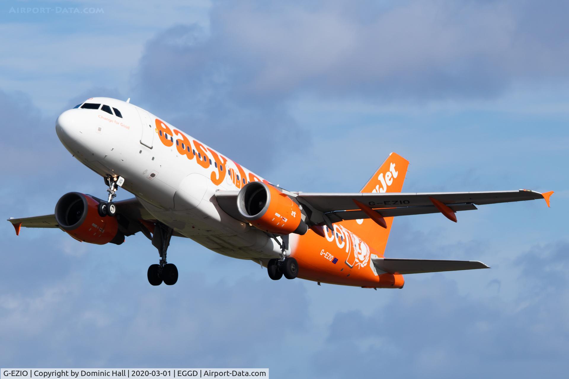 G-EZIO, 2005 Airbus A319-111 C/N 2512, 01/03/20 BRS
