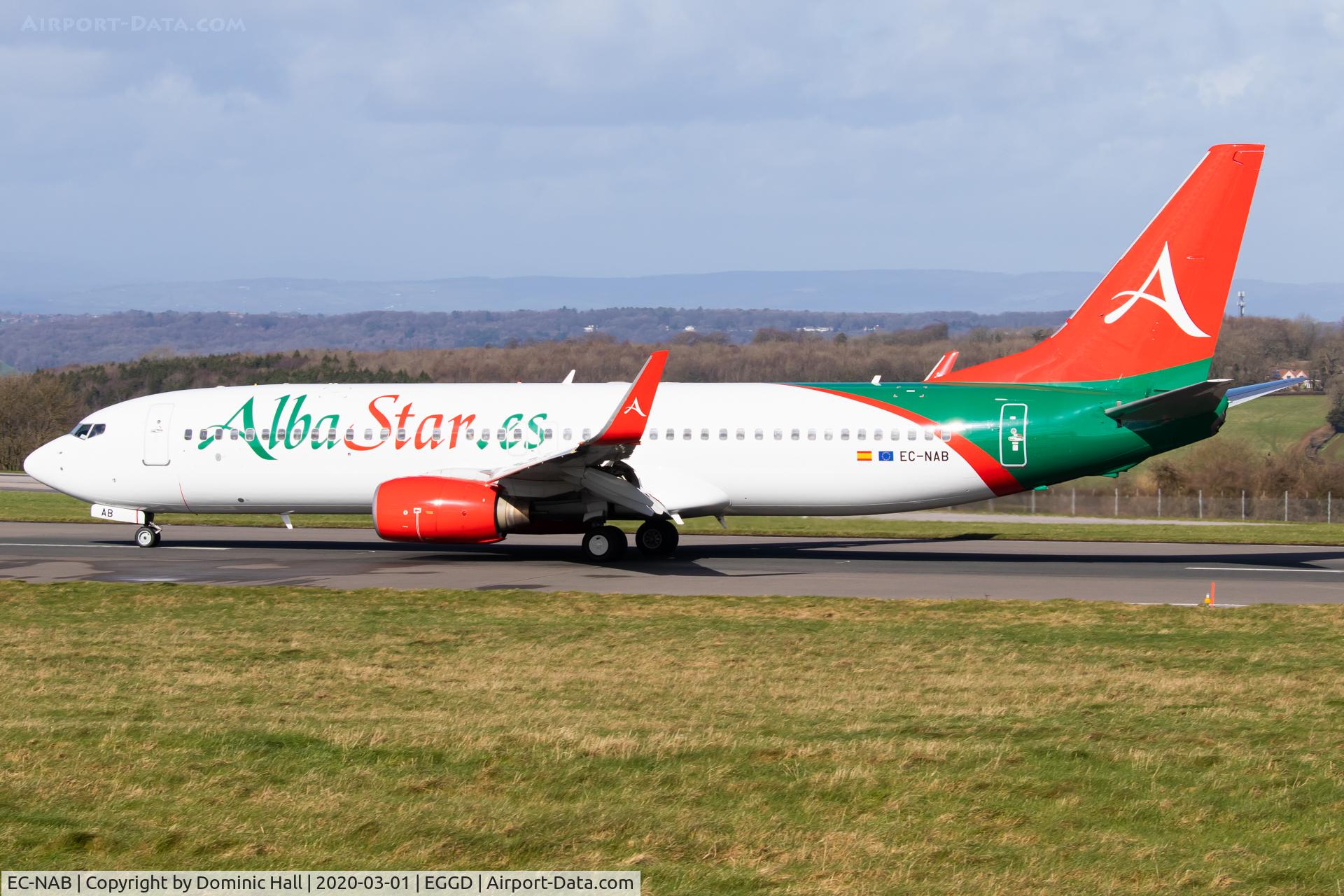 EC-NAB, 2000 Boeing 737-81Q C/N 29051, 01/03/20 BRS