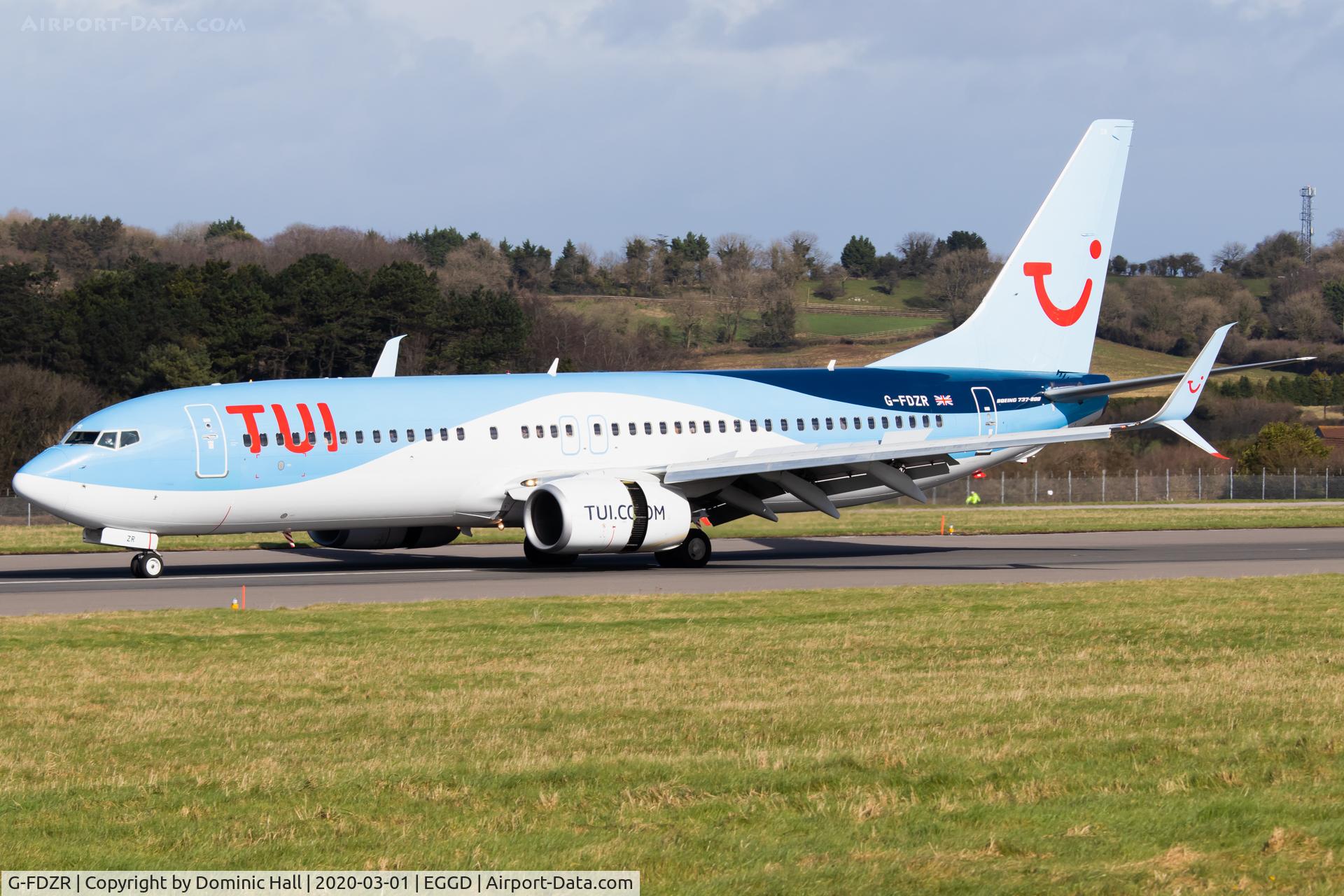 G-FDZR, 2009 Boeing 737-8K5 C/N 35145, 01/03/20 BRS