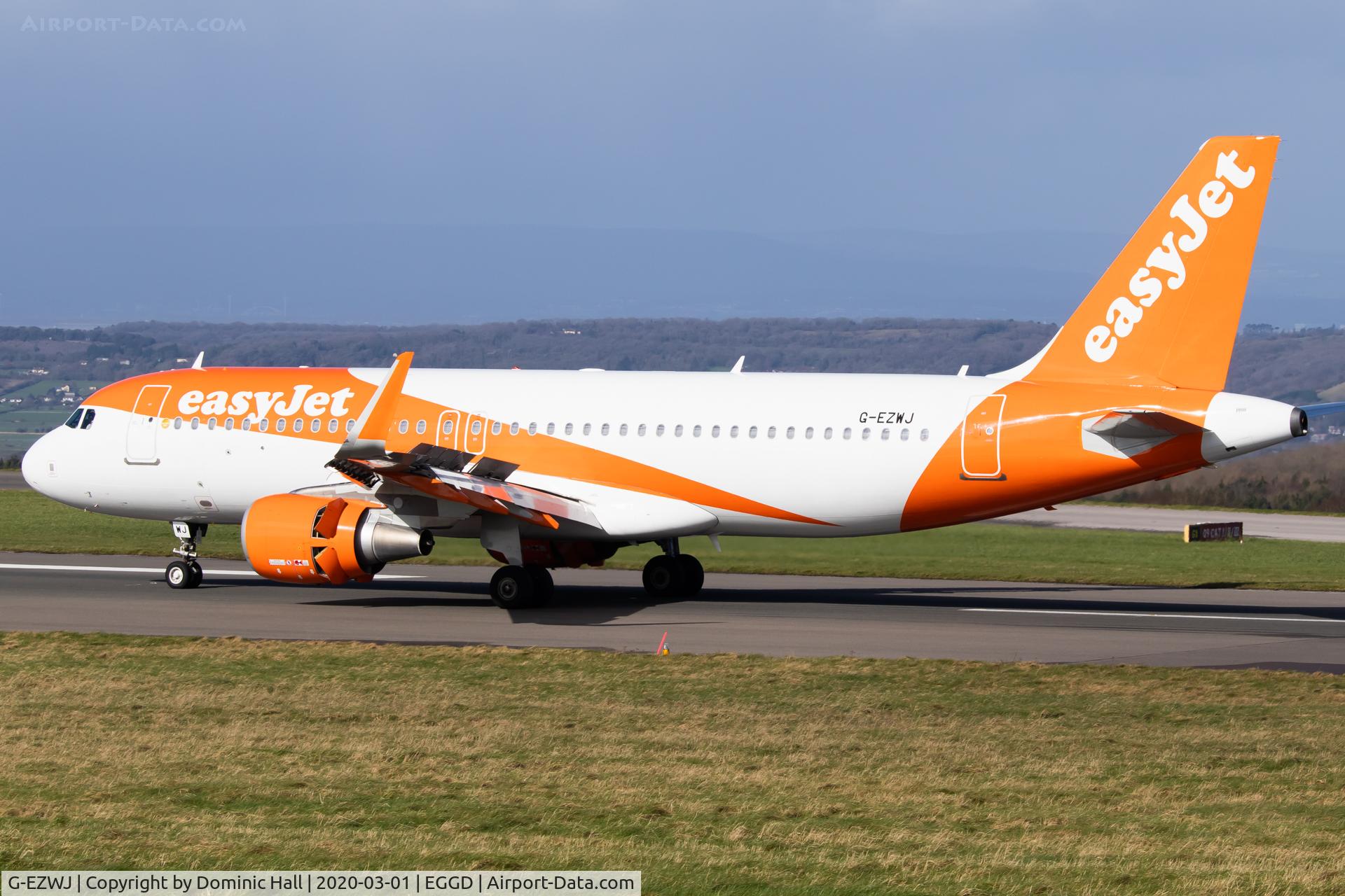 G-EZWJ, 2013 Airbus A320-214 C/N 5638, 01/03/20 BRS