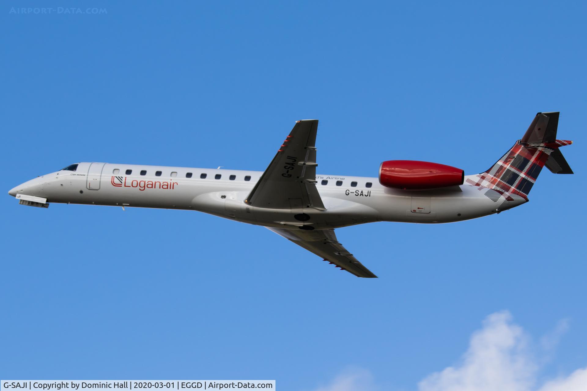 G-SAJI, 2000 Embraer EMB-145EP (ERJ-145EP) C/N 145201, 01/03/20 BRS