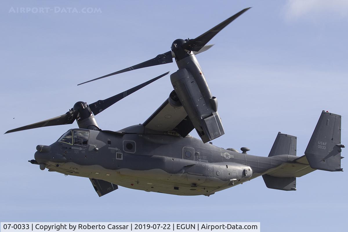 07-0033, Bell-Boeing CV-22B Osprey C/N D1014, Mildenhall