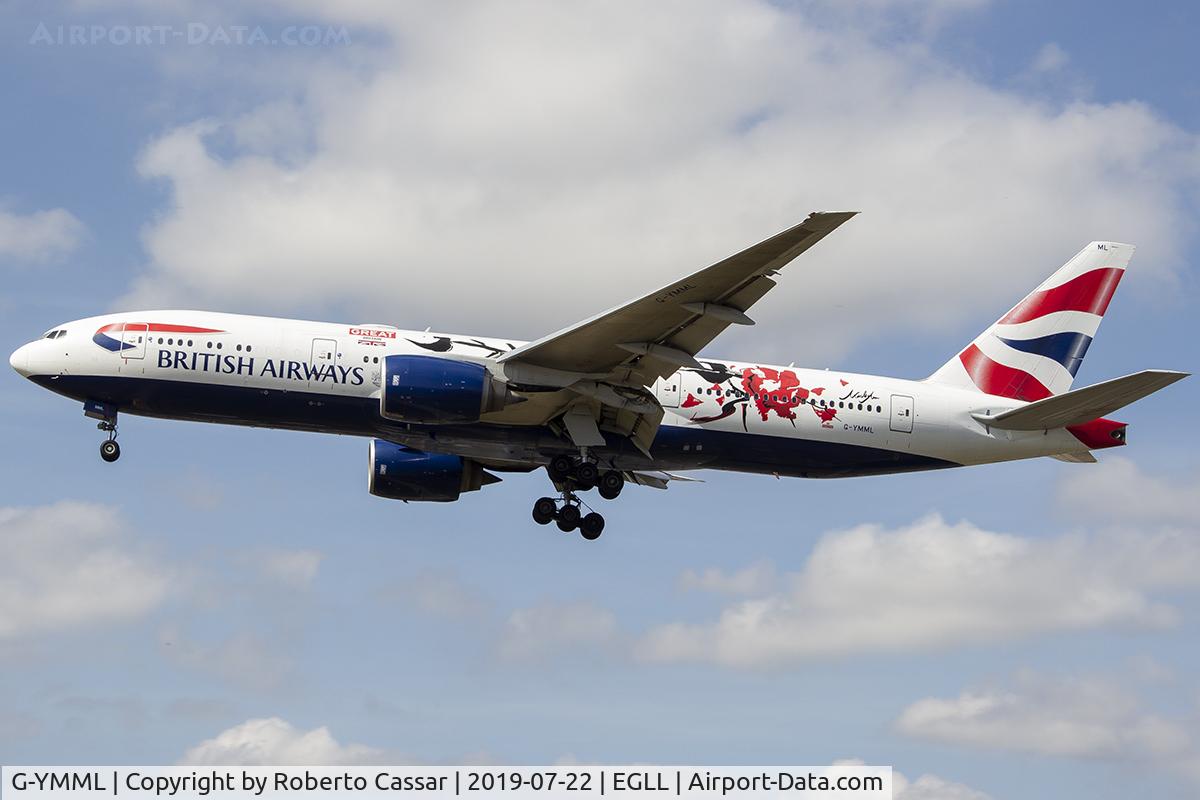 G-YMML, 2001 Boeing 777-236/ER C/N 30313, Heathrow