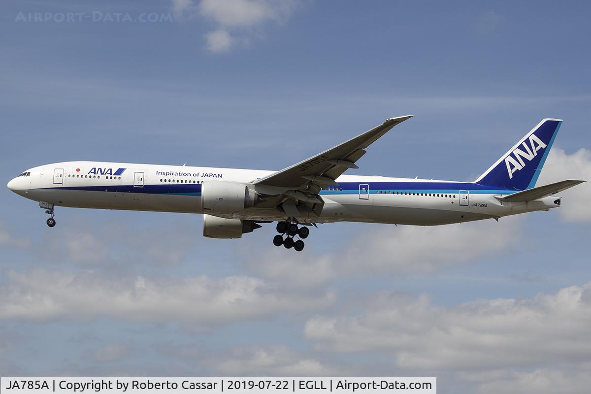 JA785A, 2010 Boeing 777-381/ER C/N 37951, Heathrow
