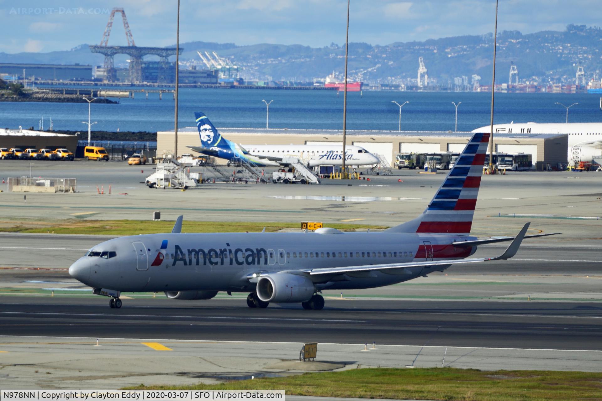 N978NN, 2015 Boeing 737-823 C/N 31226, Sky Terrace SFO 2020.