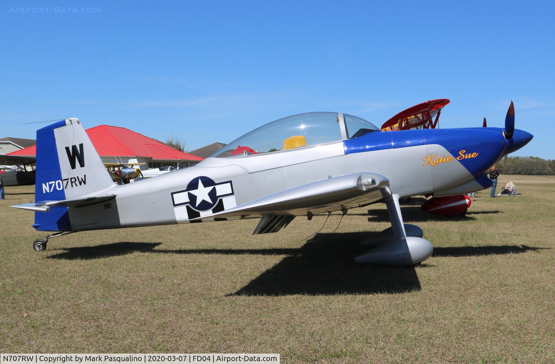 N707RW, 2003 Vans RV-8 C/N 81336, Vans RV-8