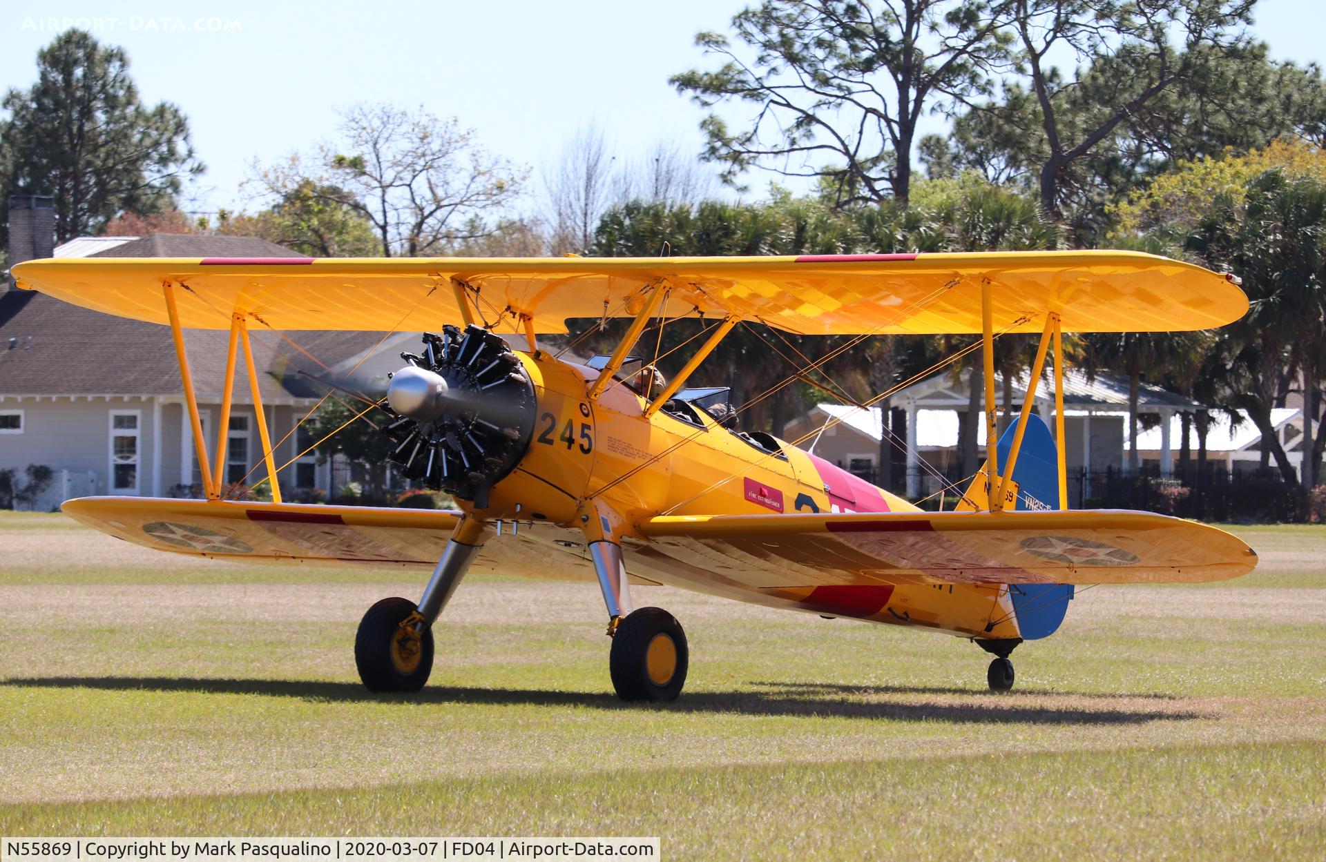 N55869, 1941 Boeing A75N1 (PT17) C/N 75-2710, Stearman