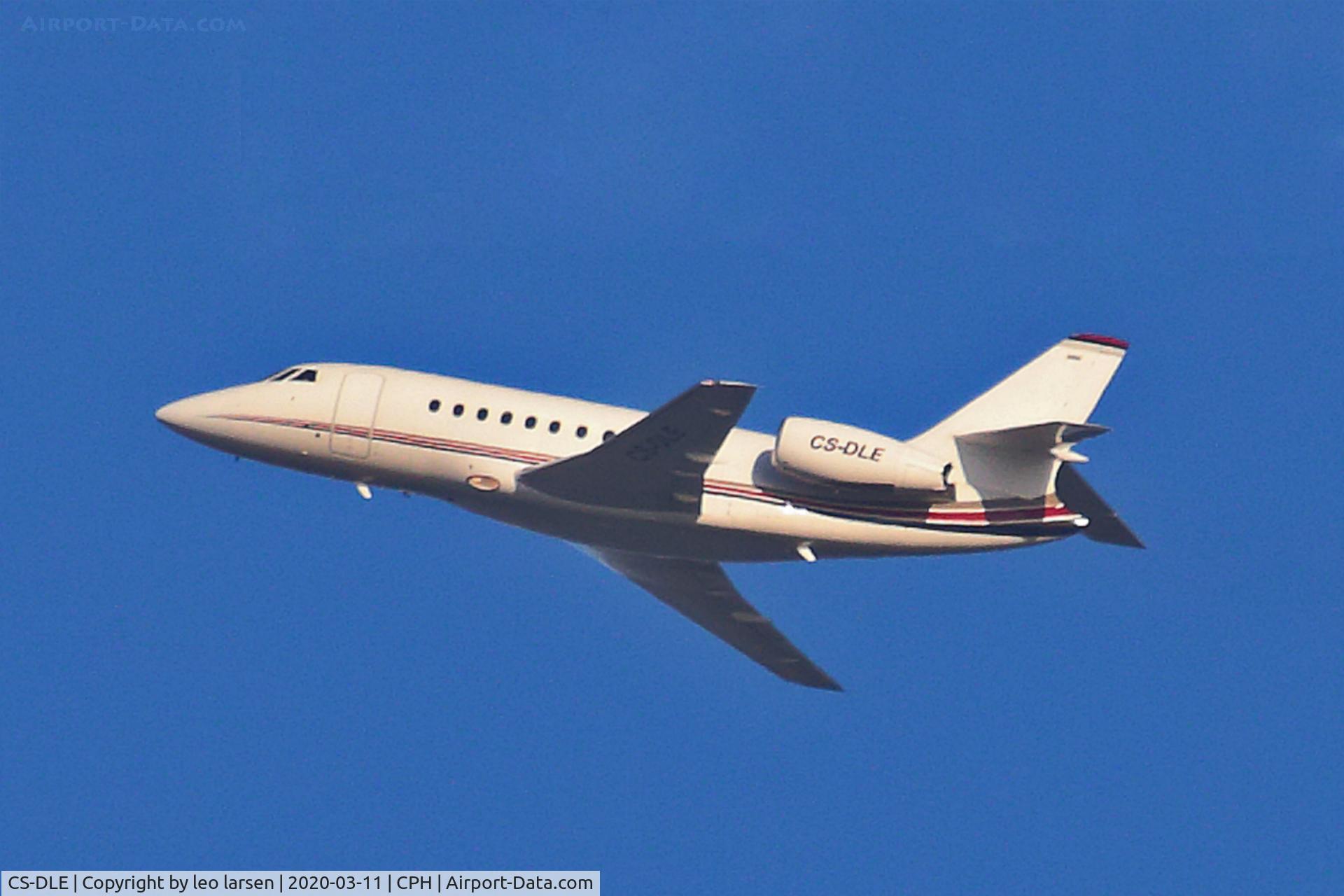 CS-DLE, 2007 Dassault Falcon 2000EX C/N 127, Copenhagen 11.3.2020