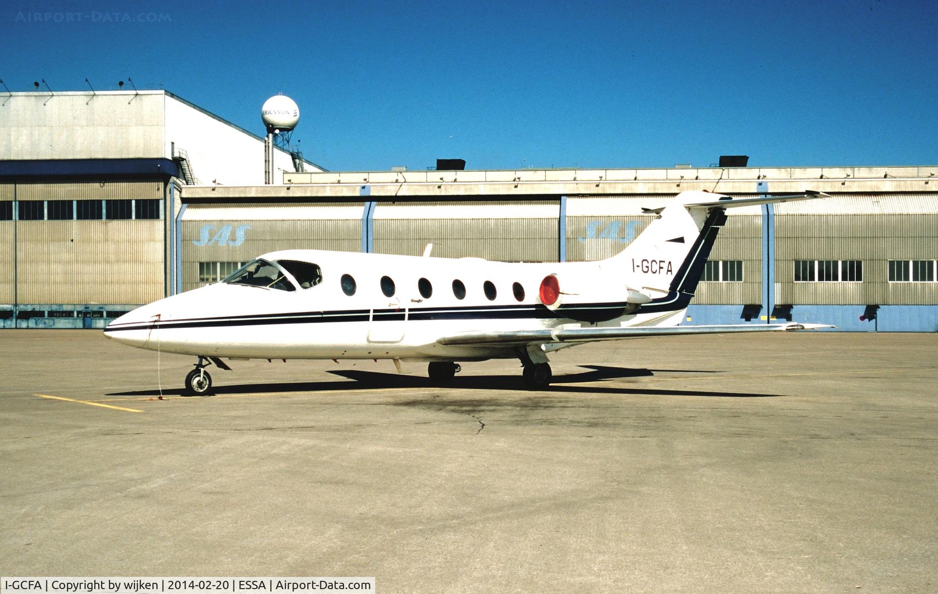 I-GCFA, 1988 Beech 400 Beechjet C/N RJ-44, Ramp G