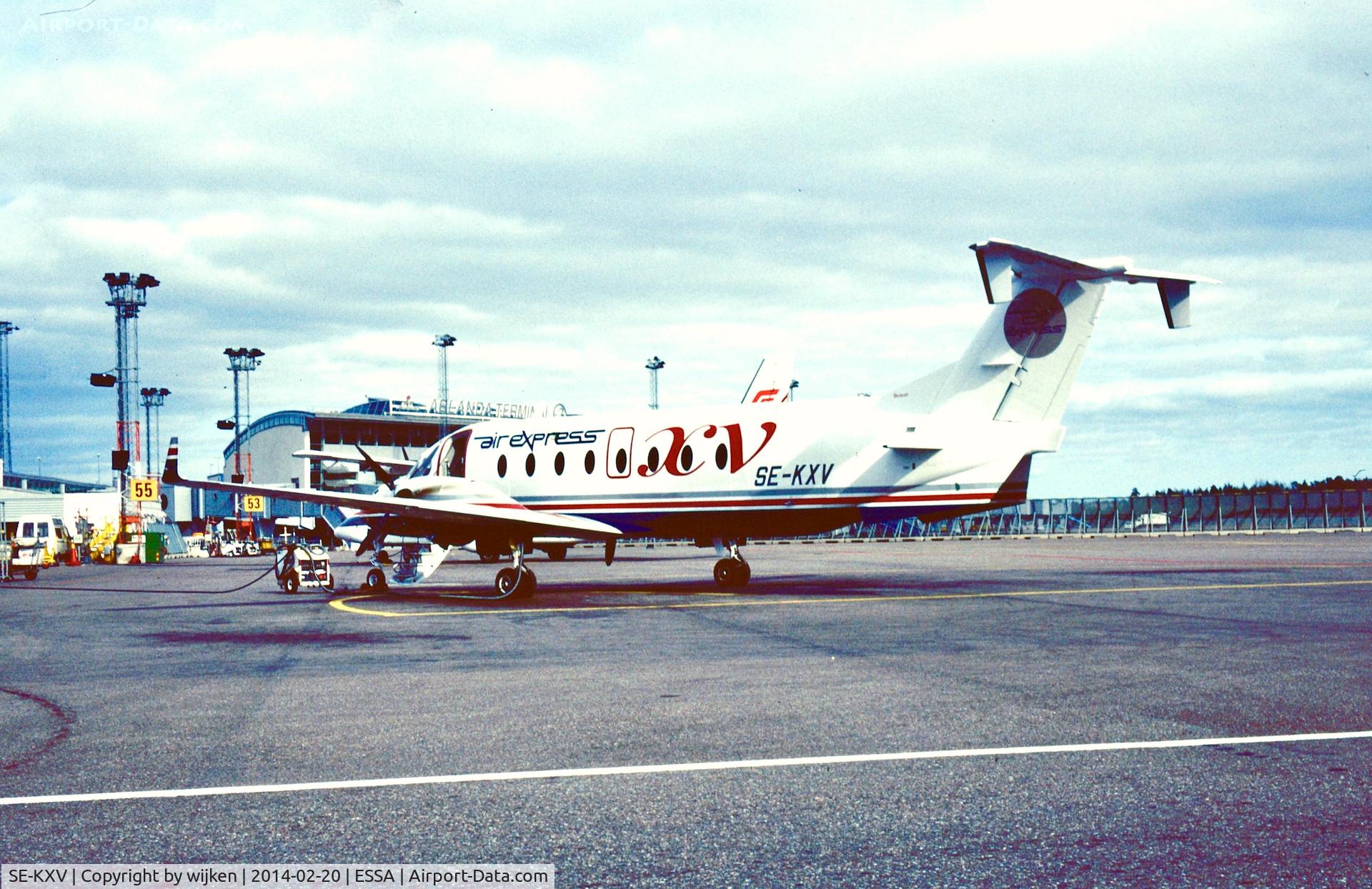 SE-KXV, 1995 Beech 1900D C/N UE-188, Terminal 3