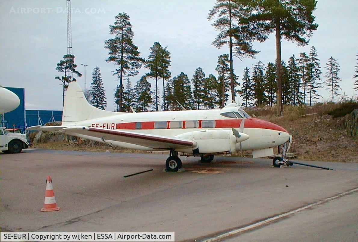 SE-EUR, 1958 De Havilland DH-104 Dove 6 C/N 04496, Ramp H