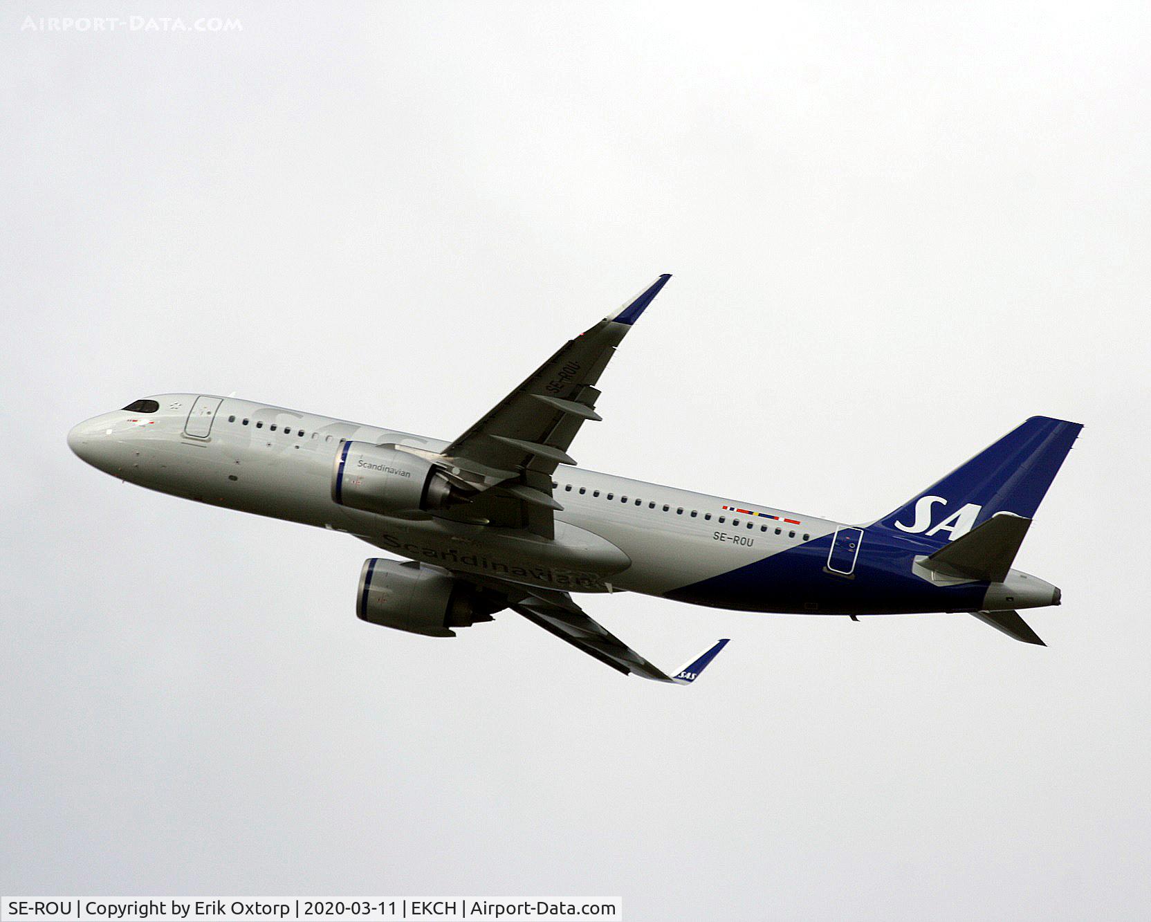 SE-ROU, 2019 Airbus A320-251N C/N 9262, SE-ROU taking off rw 22R