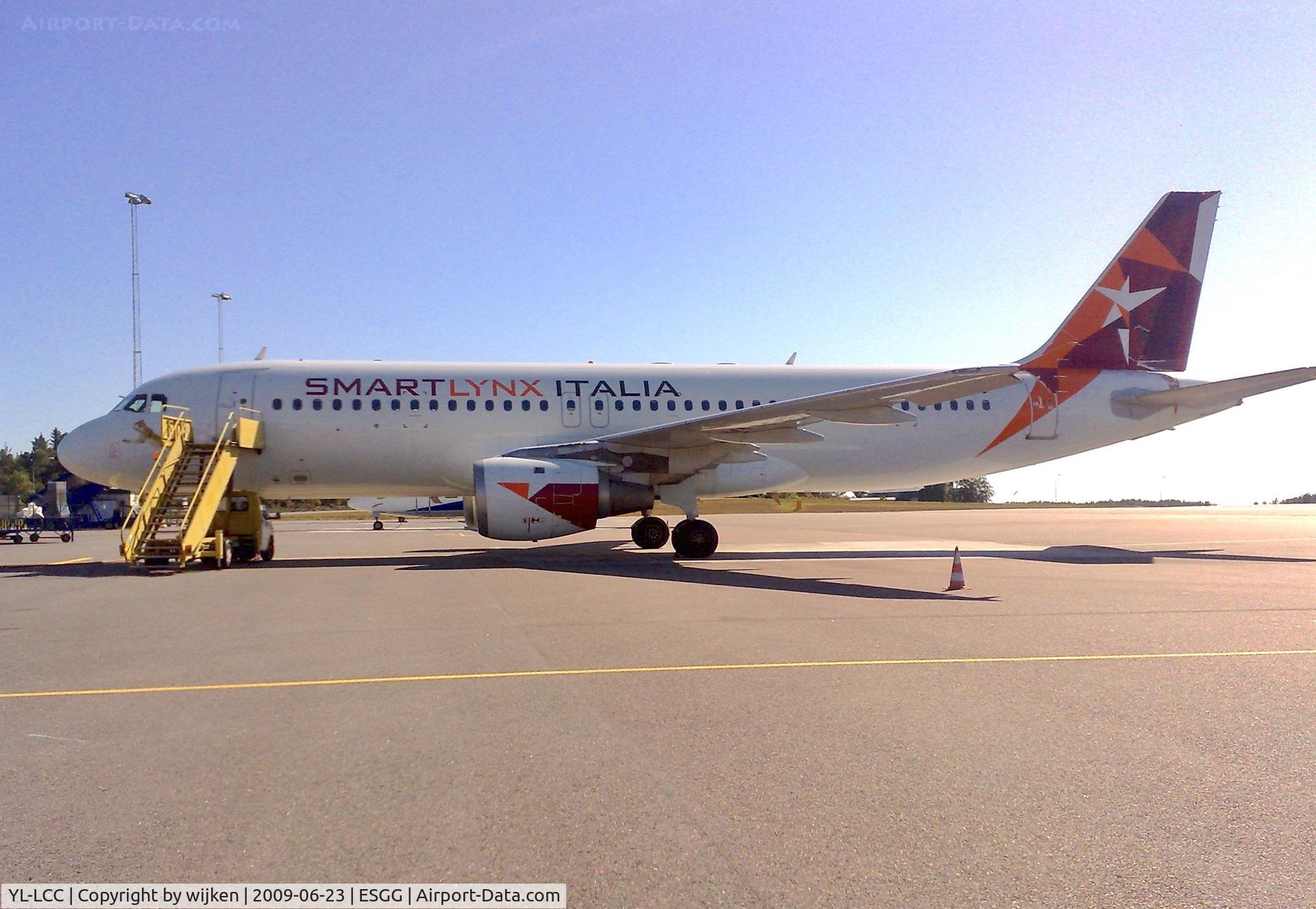 YL-LCC, 1992 Airbus A320-211 C/N 310, Rampshot