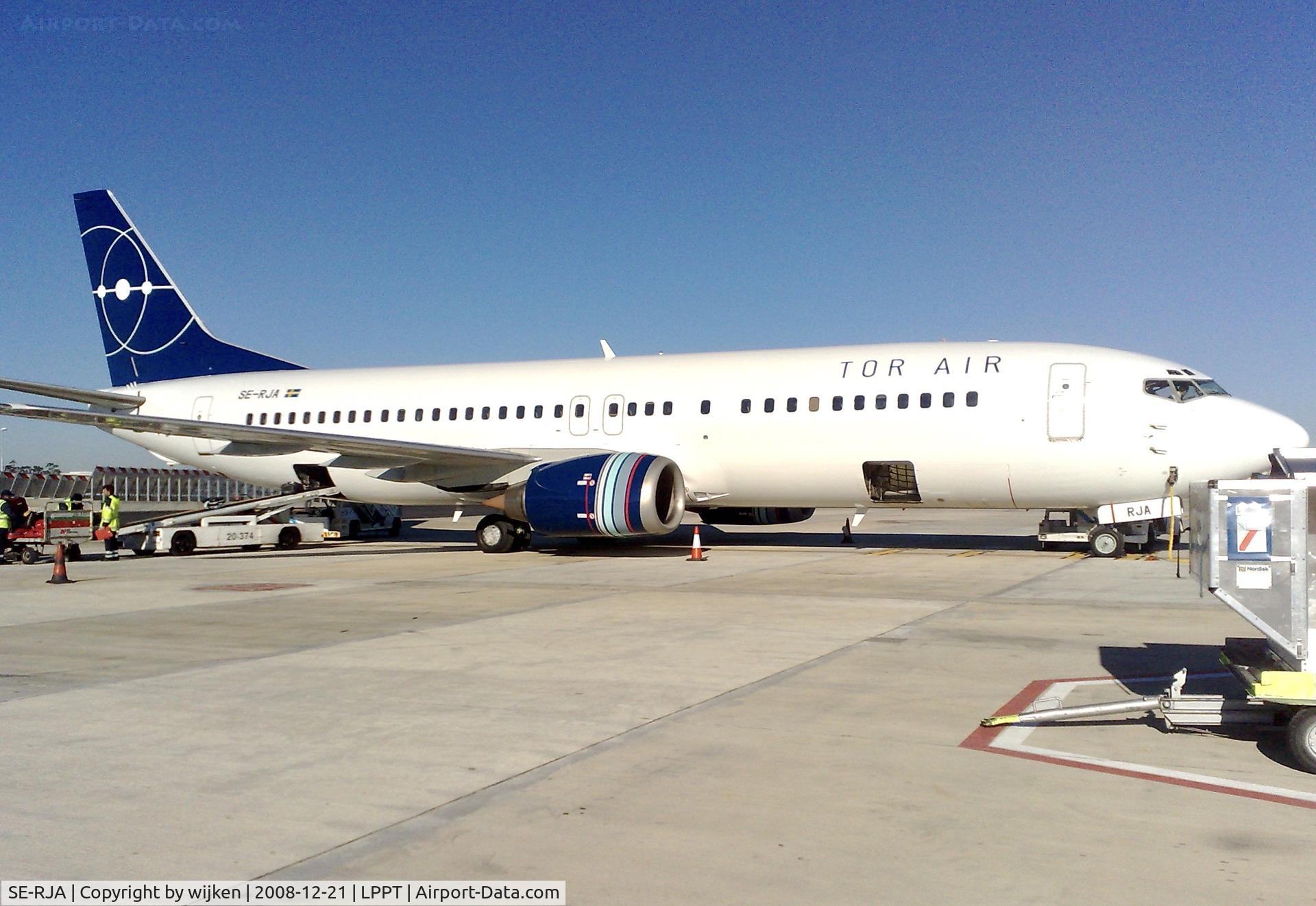 SE-RJA, 1994 Boeing 737-4Q8 C/N 26302, Rampshot