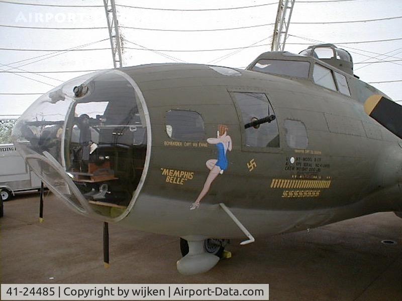 41-24485, 1941 Boeing B-17F-10-BO Flying Fortress (299P) C/N 3170, Memphis  2000