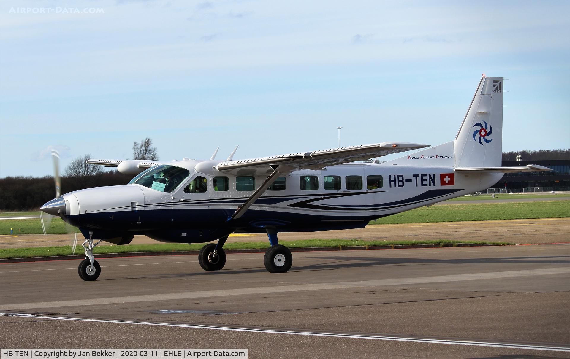 HB-TEN, 2015 Cessna 208B GrandCaravan EX C/N 208B-5183, Lelystad Airport