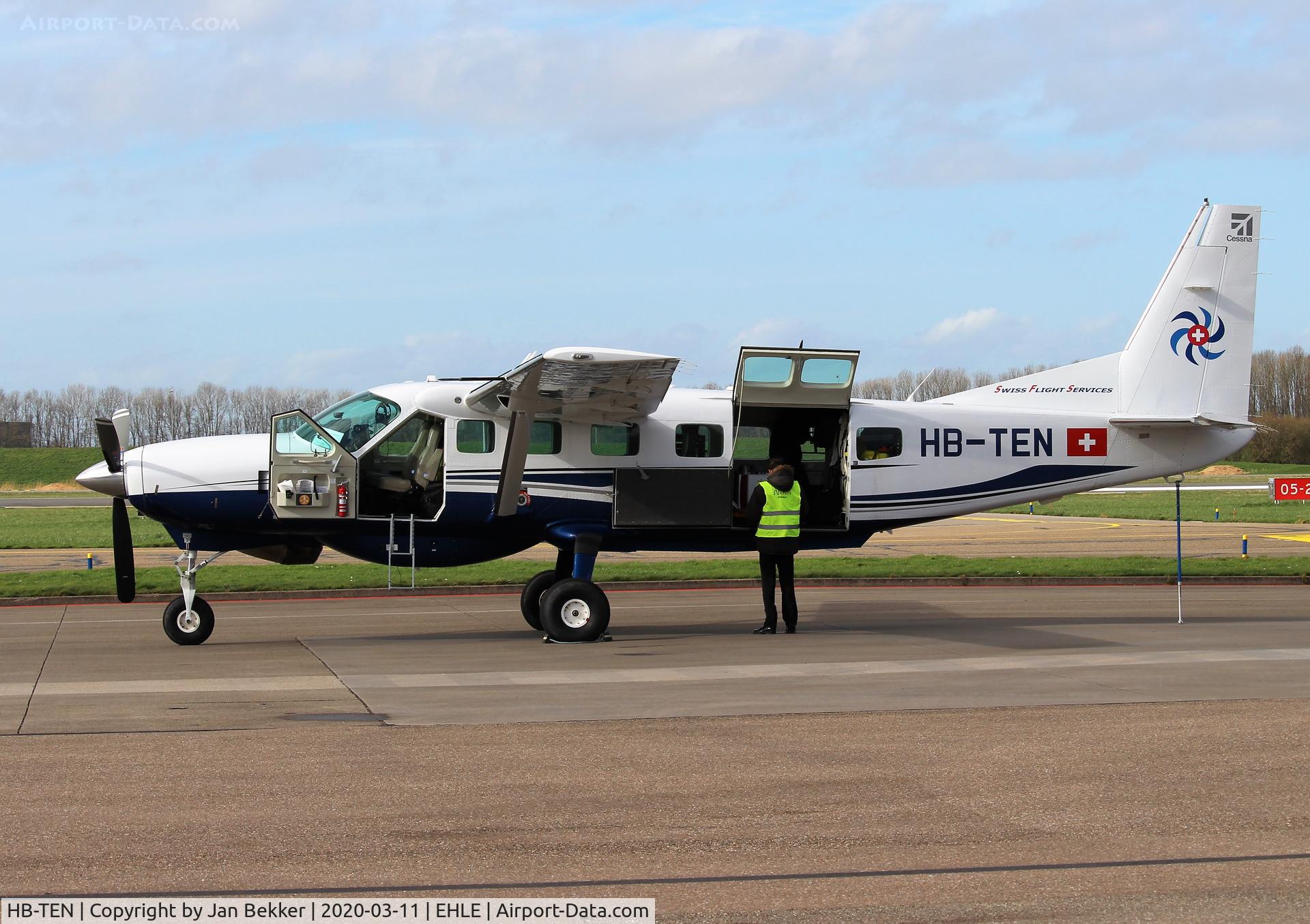 HB-TEN, 2015 Cessna 208B GrandCaravan EX C/N 208B-5183, Lelystad Airport