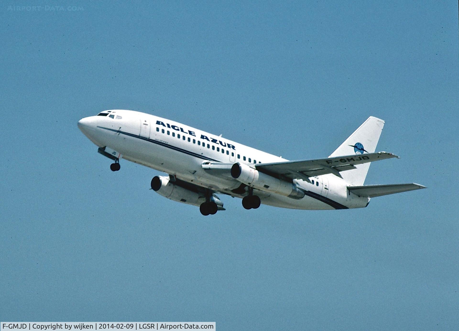 F-GMJD, 1981 Boeing 737-2K5 C/N 22599, RWY 15