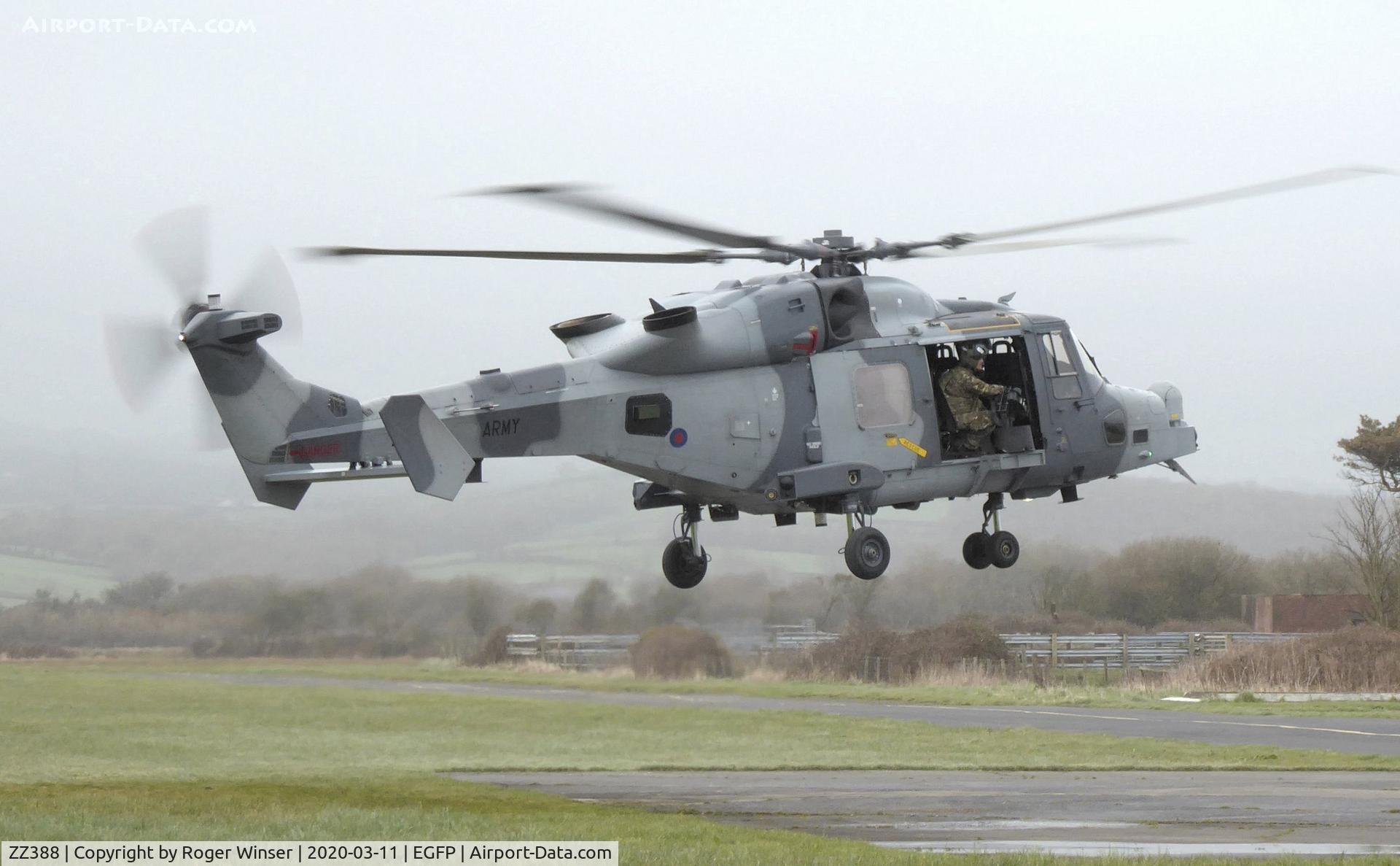 ZZ388, 2012 AgustaWestland AW-159 Wildcat AH.1 C/N 486, Visiting helicopter operated by 1 Regiment AAC.