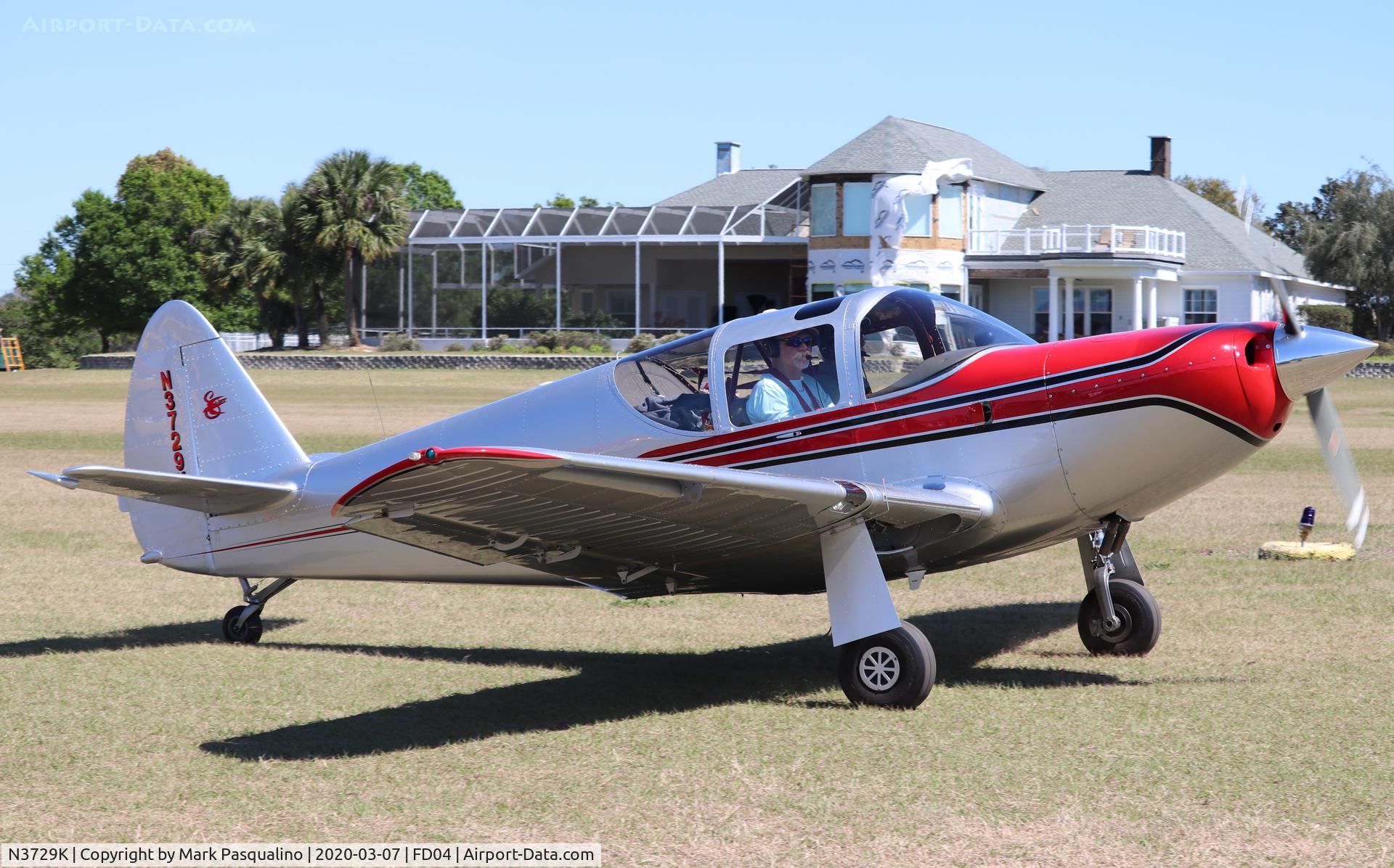 N3729K, 1946 Globe GC-1B Swift C/N 1422, Swift GC-1B