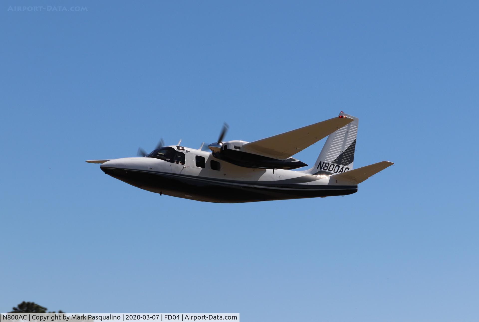 N800AC, 1962 Aero Commander 500-A C/N 500A-1193-65, Aero Commander 500-A