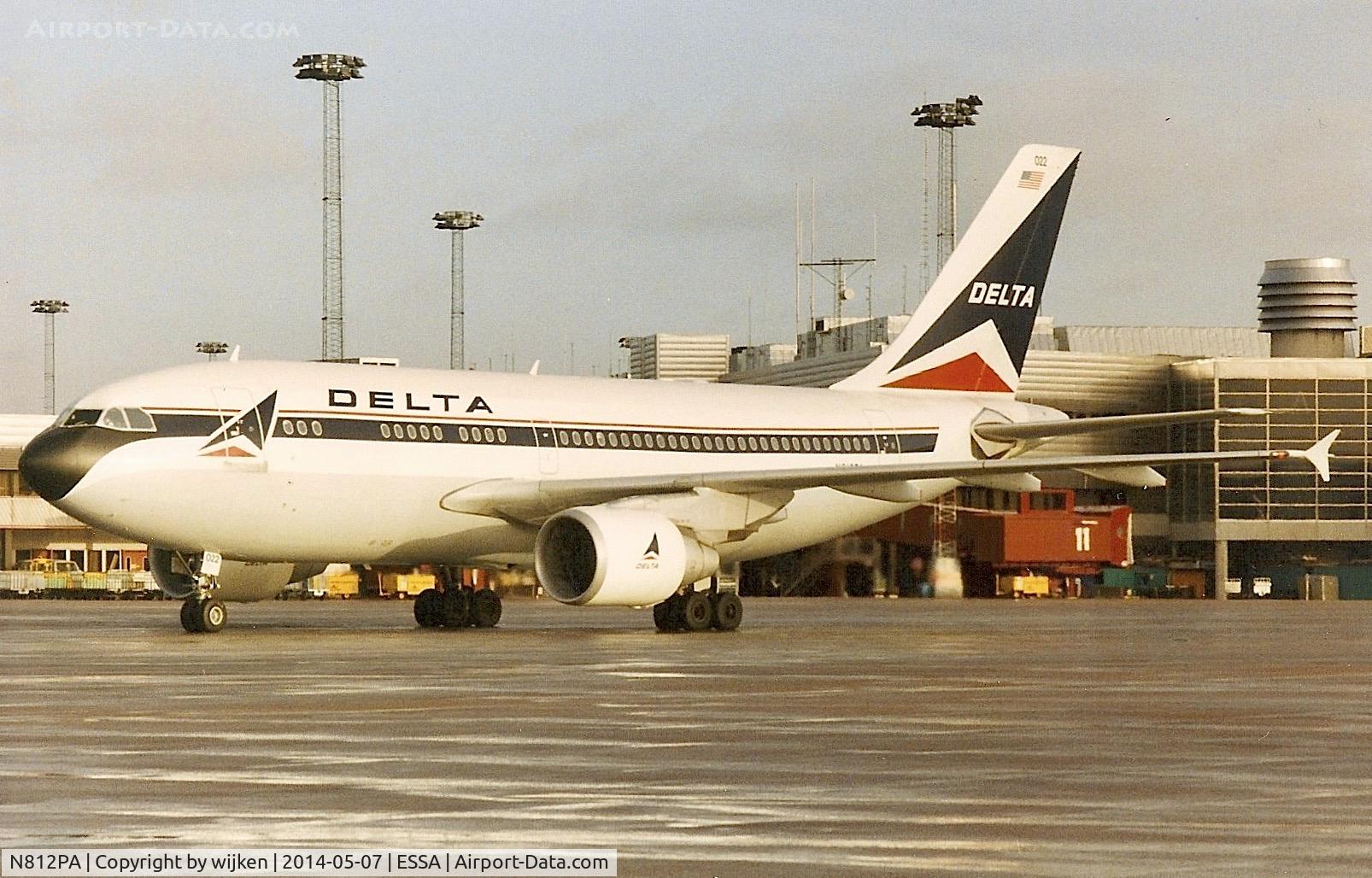 N812PA, 1987 Airbus A310-324 C/N 442, Rampshot