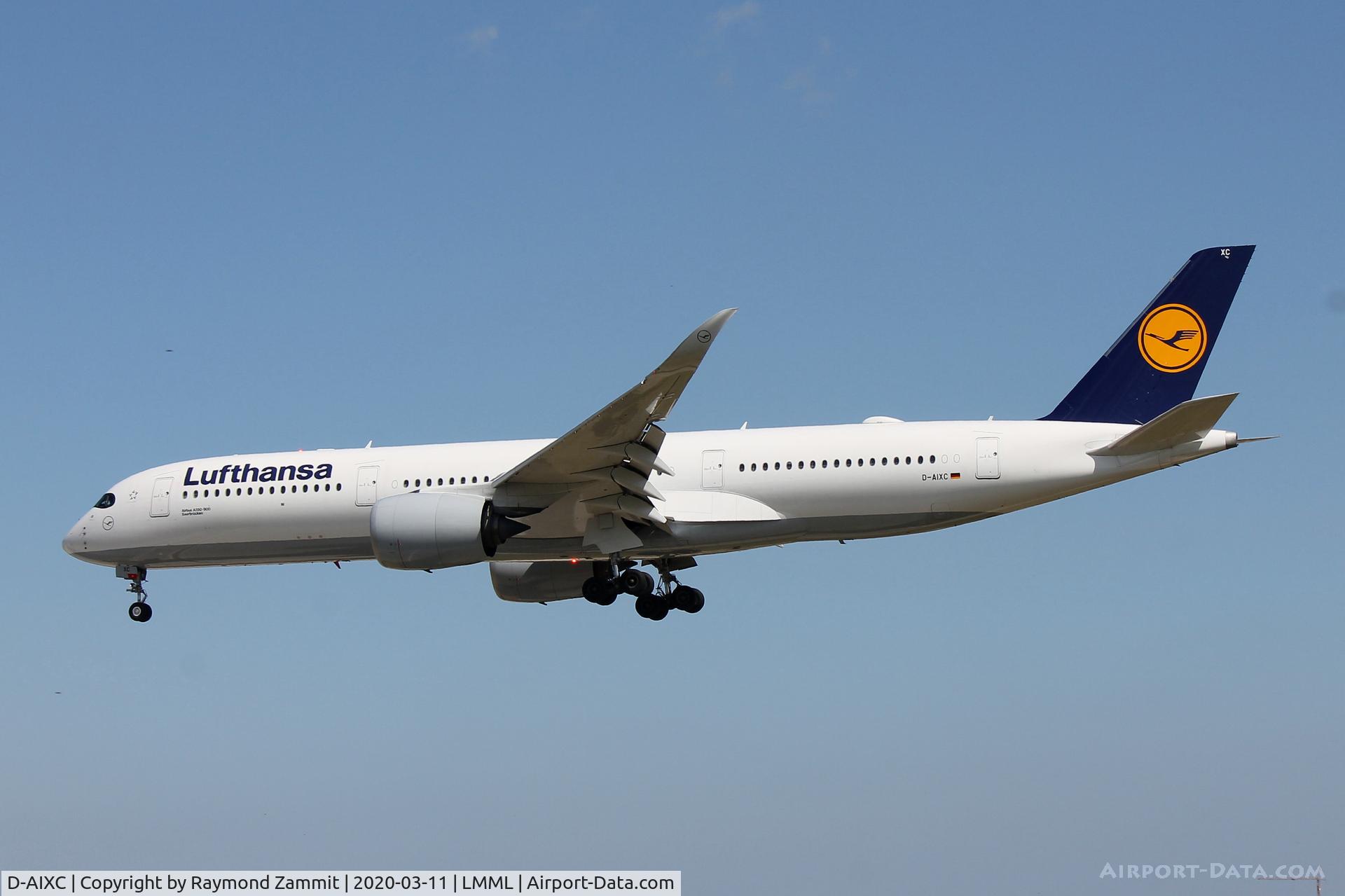 D-AIXC, 2017 Airbus A350-941 C/N 087, A350 D-AIXC Lufthansa