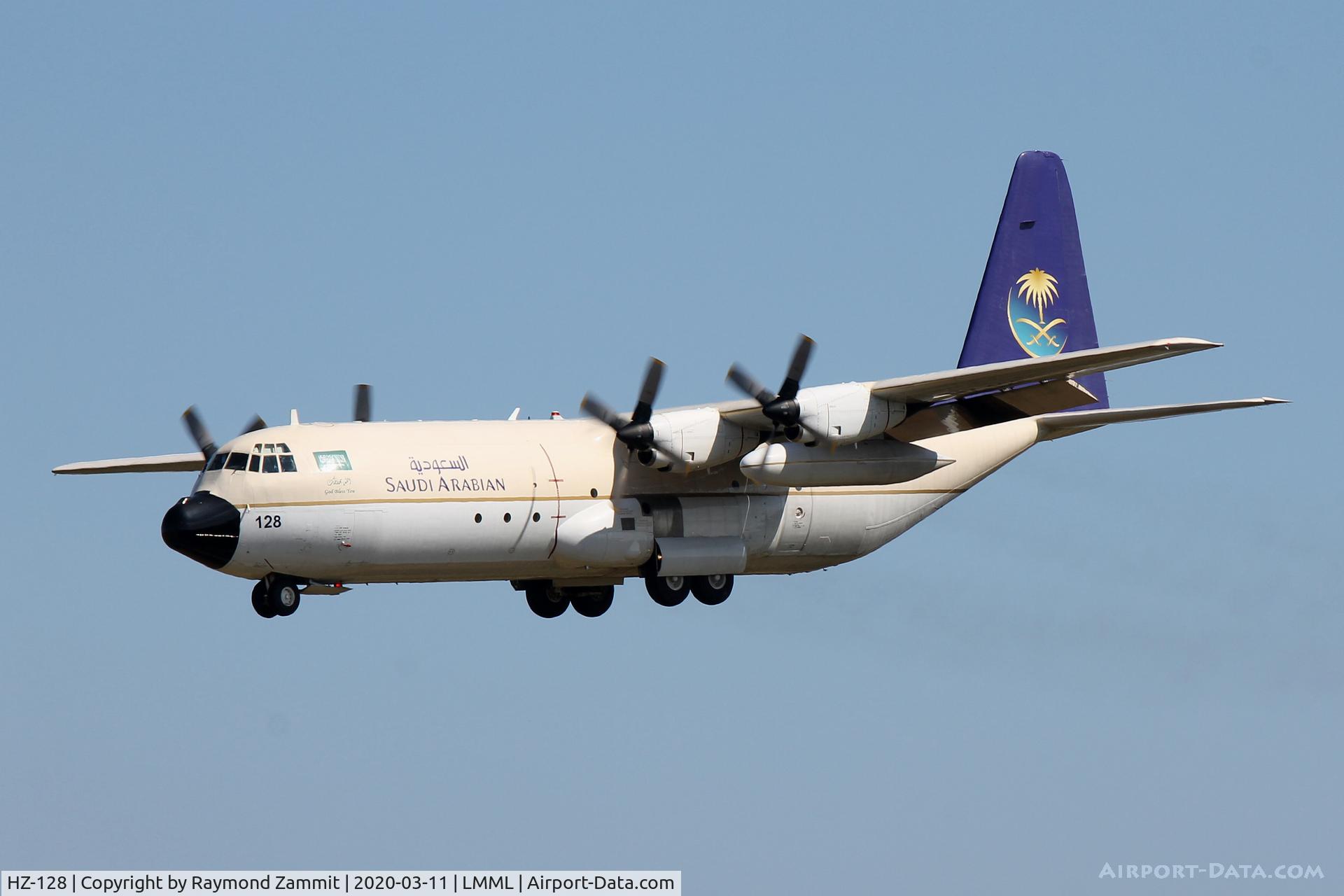 HZ-128, 1983 Lockheed L-100-30 Hercules (L-382G) C/N 382-4950, Lockheed L100-30 Hercules HZ-128 Saudia Arabian Airlines
