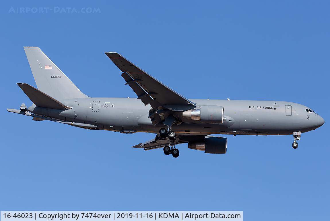 16-46023, 2018 Boeing KC-46A Pegasus (767-2LKC) C/N 41861, MDUSA10