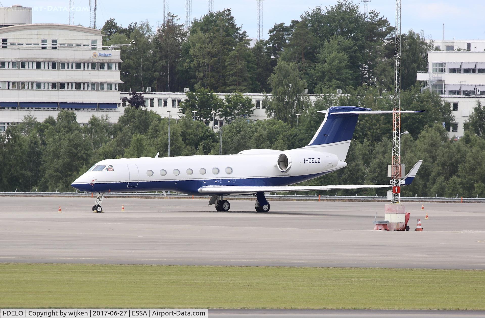 I-DELO, 2015 Gulfstream Aerospace GV-SP (G550) C/N 5518, Ramp M