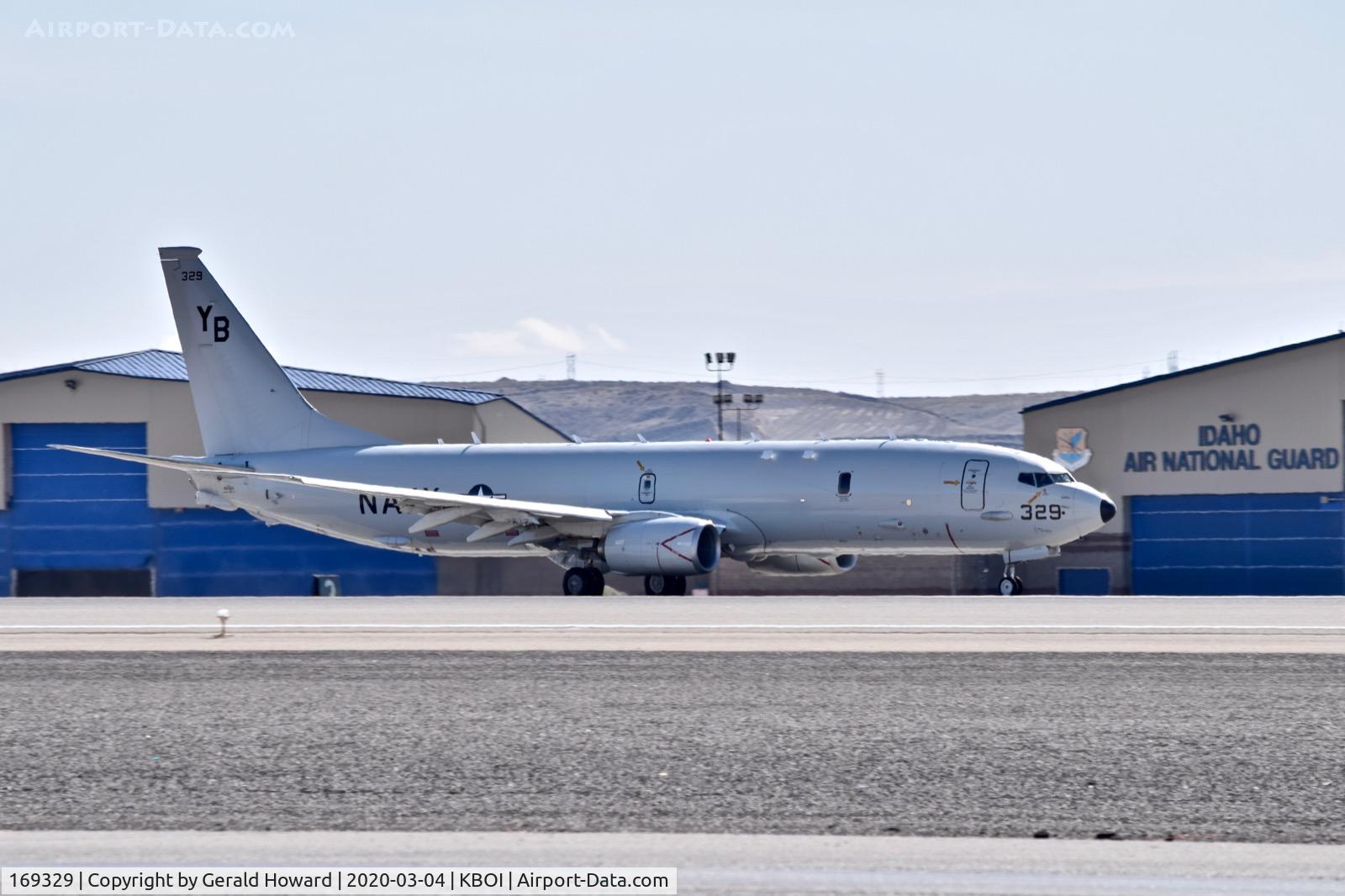 169329, 2017 Boeing P-8A Poseidon C/N 62295, YB-329, VP-1 