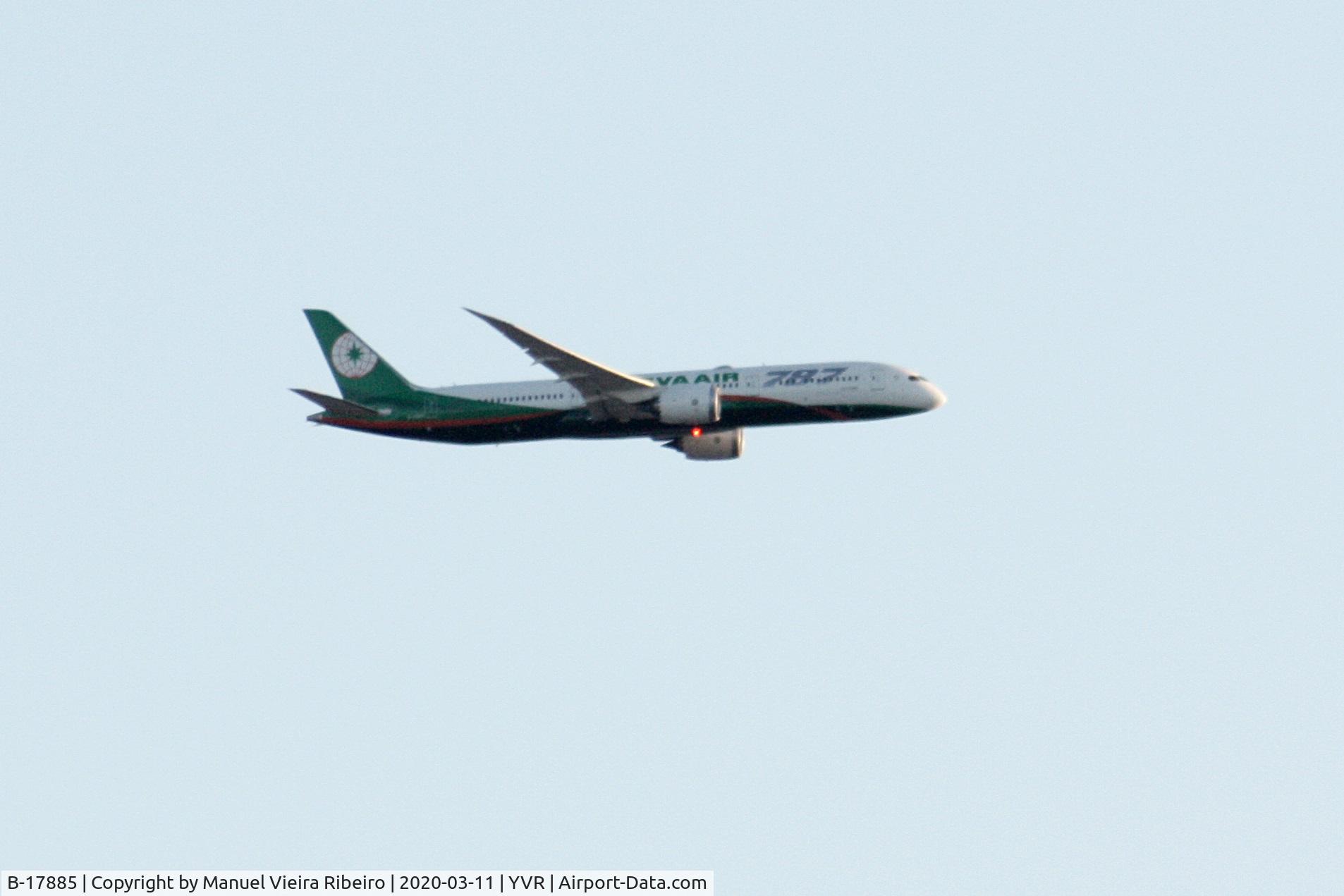B-17885, 2019 Boeing 787-9 Dreamliner Dreamliner C/N 42118, Arrival at Vamcouver