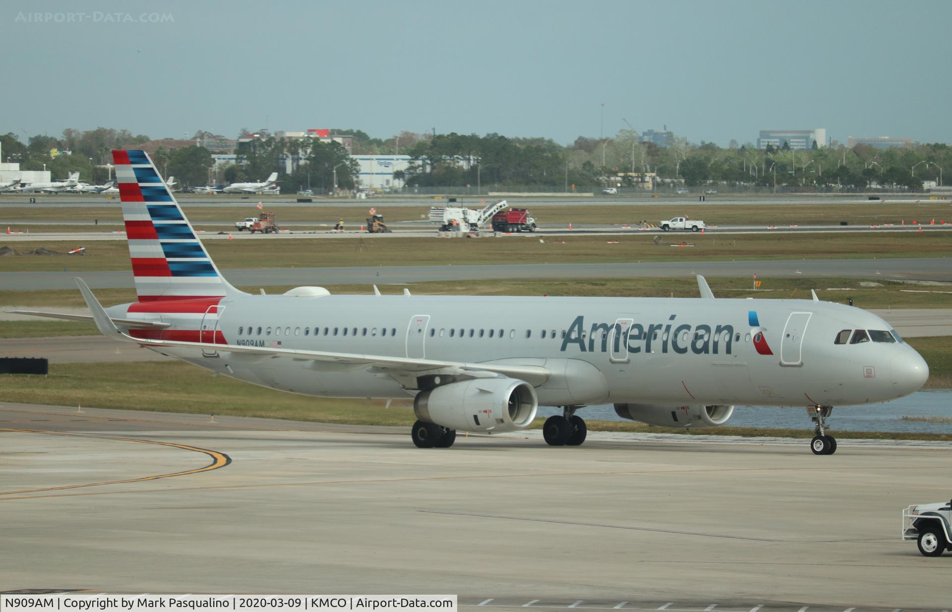 N909AM, 2017 Airbus A321-231SL C/N 7756, Airbus A321-231