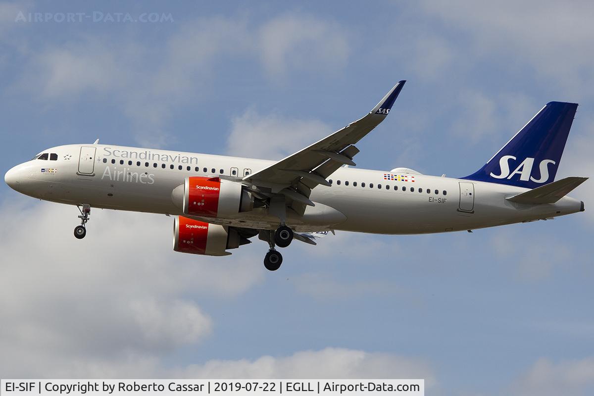 EI-SIF, 2018 Airbus A320-251N C/N 8109, Heathrow